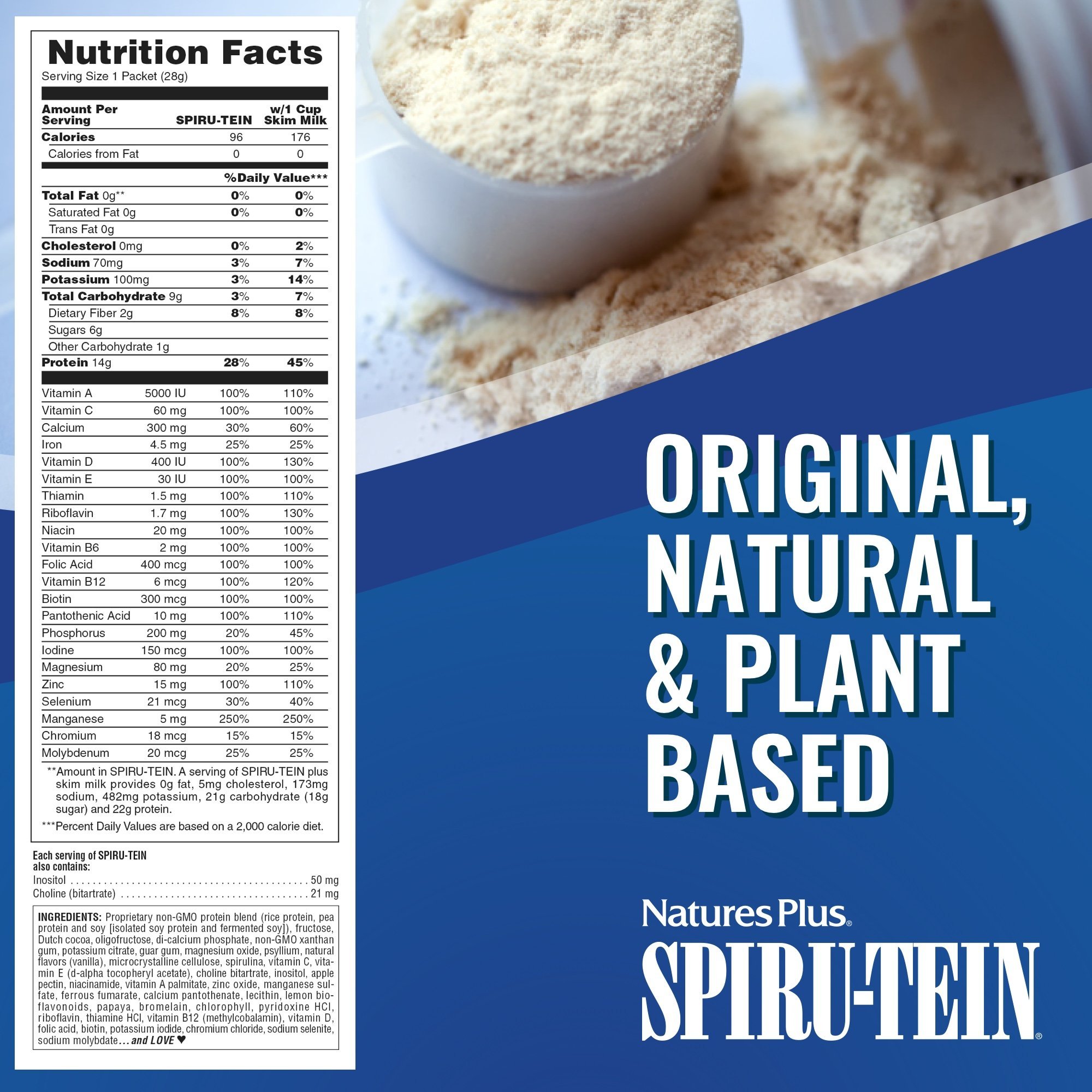 Foto 7 pulgar | Batido De Proteínas Naturesplus Spiru-tein Chocolate 8 Porciones - Venta Internacional.