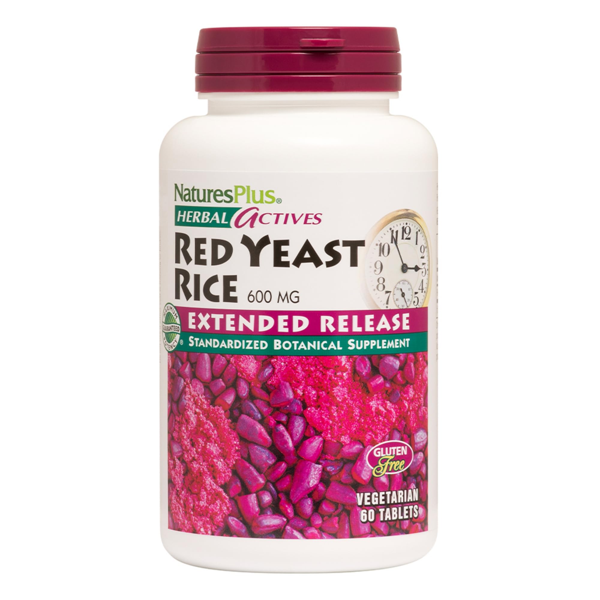 Foto 1 | Suplemento Naturesplus Herbal Actives De Levadura Roja De Arroz 600 Mg X180 - Venta Internacional.