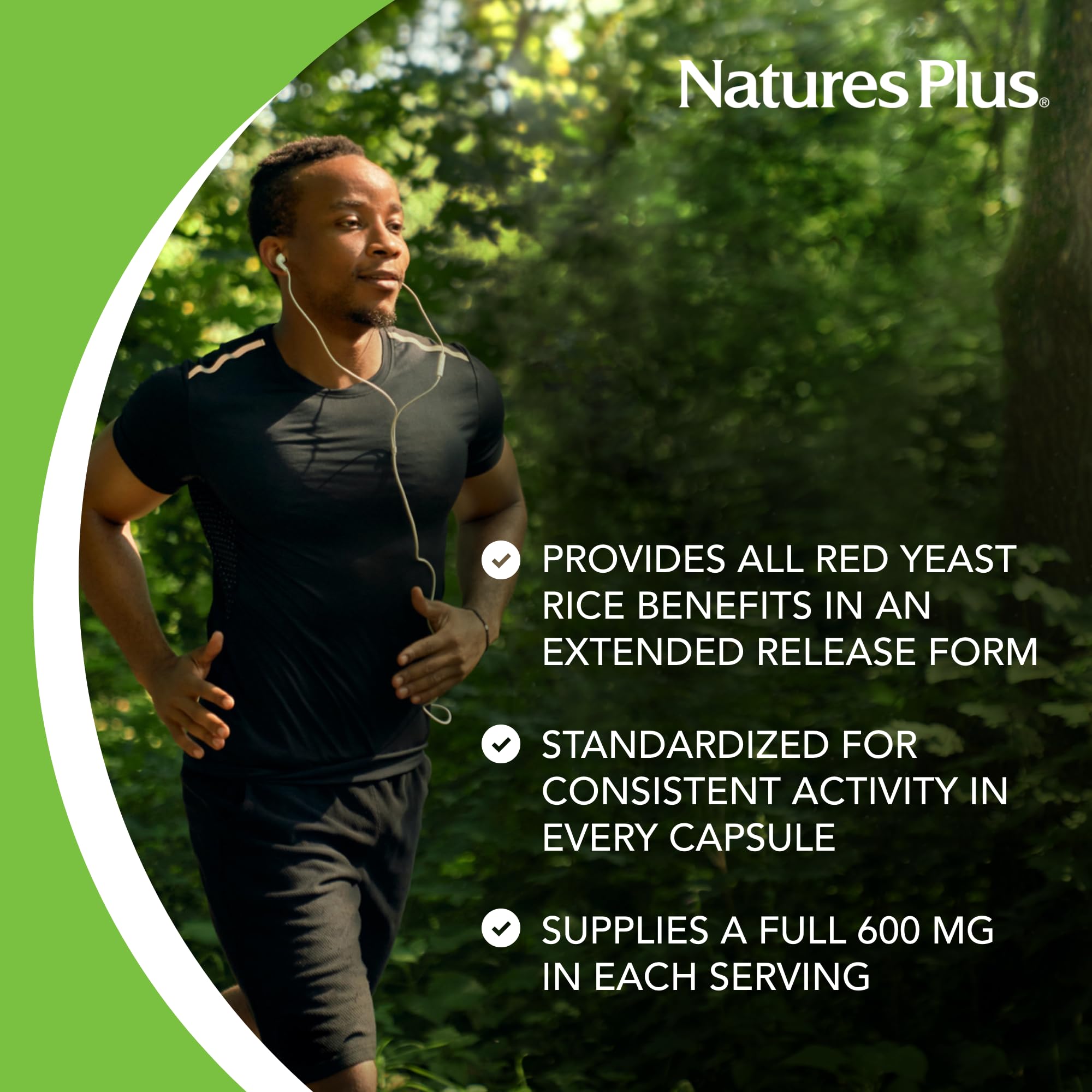 Foto 4 pulgar | Suplemento Naturesplus Herbal Actives De Levadura Roja De Arroz 600 Mg X180 - Venta Internacional.