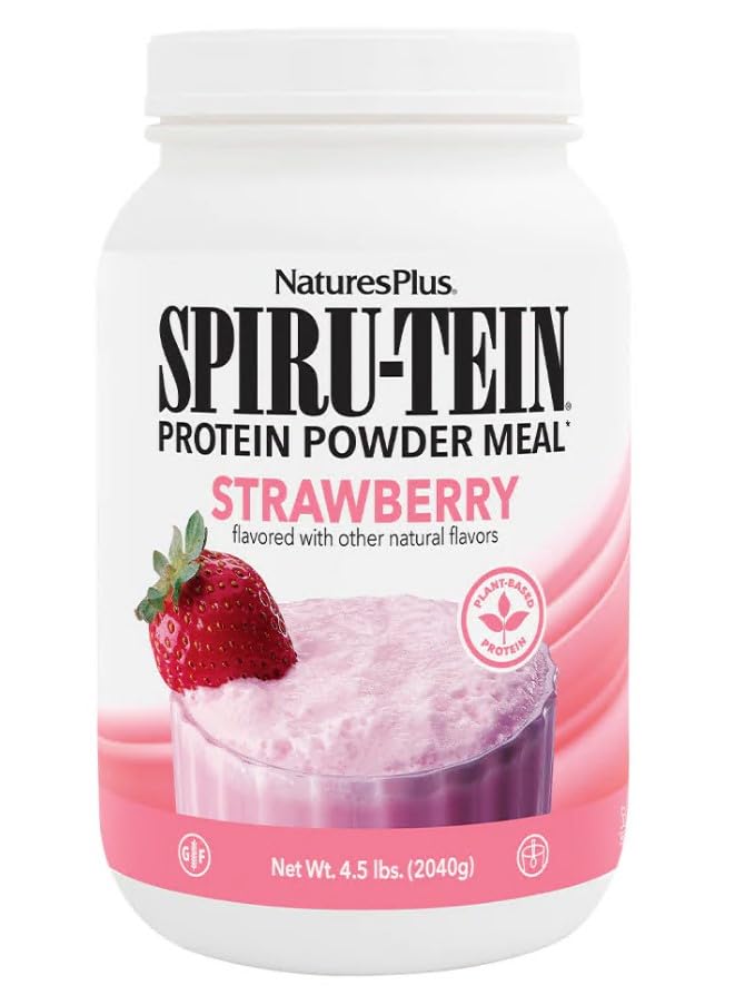 Foto 1 | Batido Proteico Natures Plus Spiru-tein De Fresa  2 04 Kg - Venta Internacional.