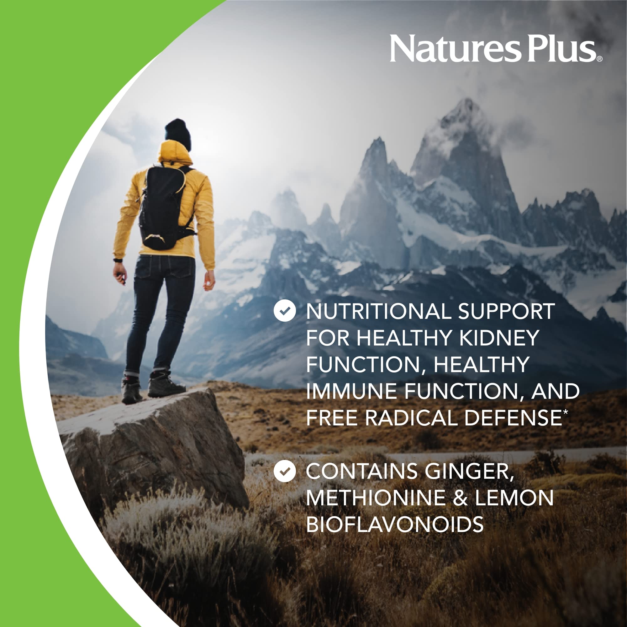 Foto 4 pulgar | Suplemento Naturesplus Ageloss Kidney Support 90 Comprimidos - Venta Internacional.