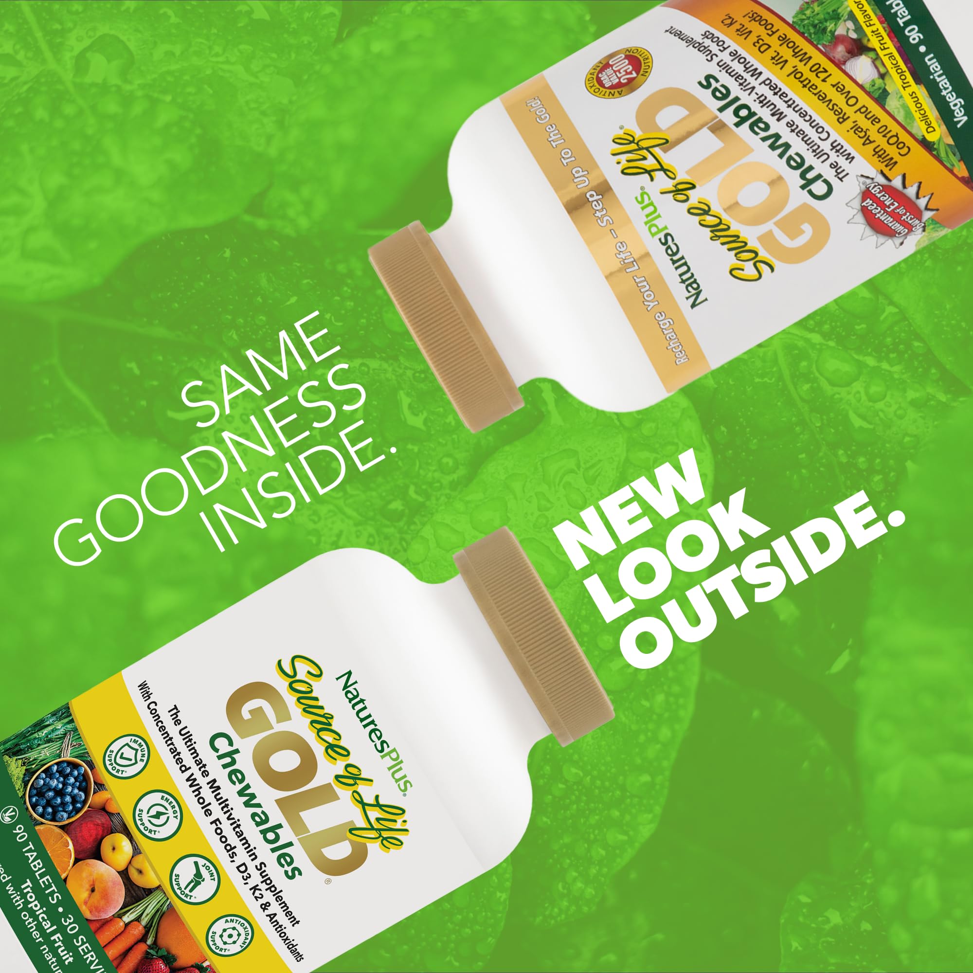 Foto 2 | Suplemento Multivitamínico Source Of Life Gold De Natures Plus - Venta Internacional.