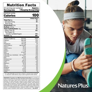 Foto 5 | Proteína En Polvo Naturesplus Spiru-tein Cappuccino 1 02 Kg - Venta Internacional.