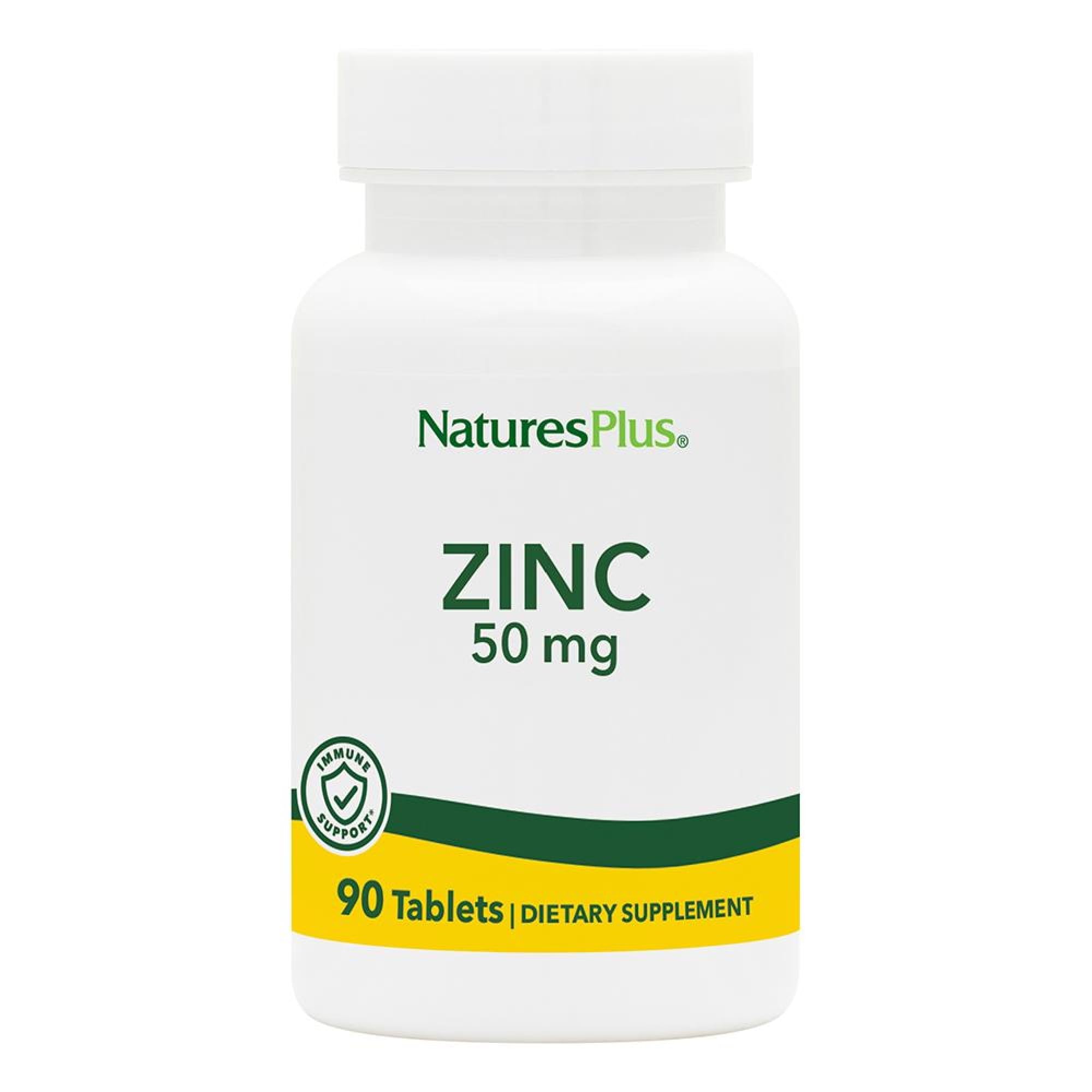 Foto 2 pulgar | Suplemento Naturesplus Zinc 50 Mg 90 Tabletas Vegetariano - Venta Internacional.