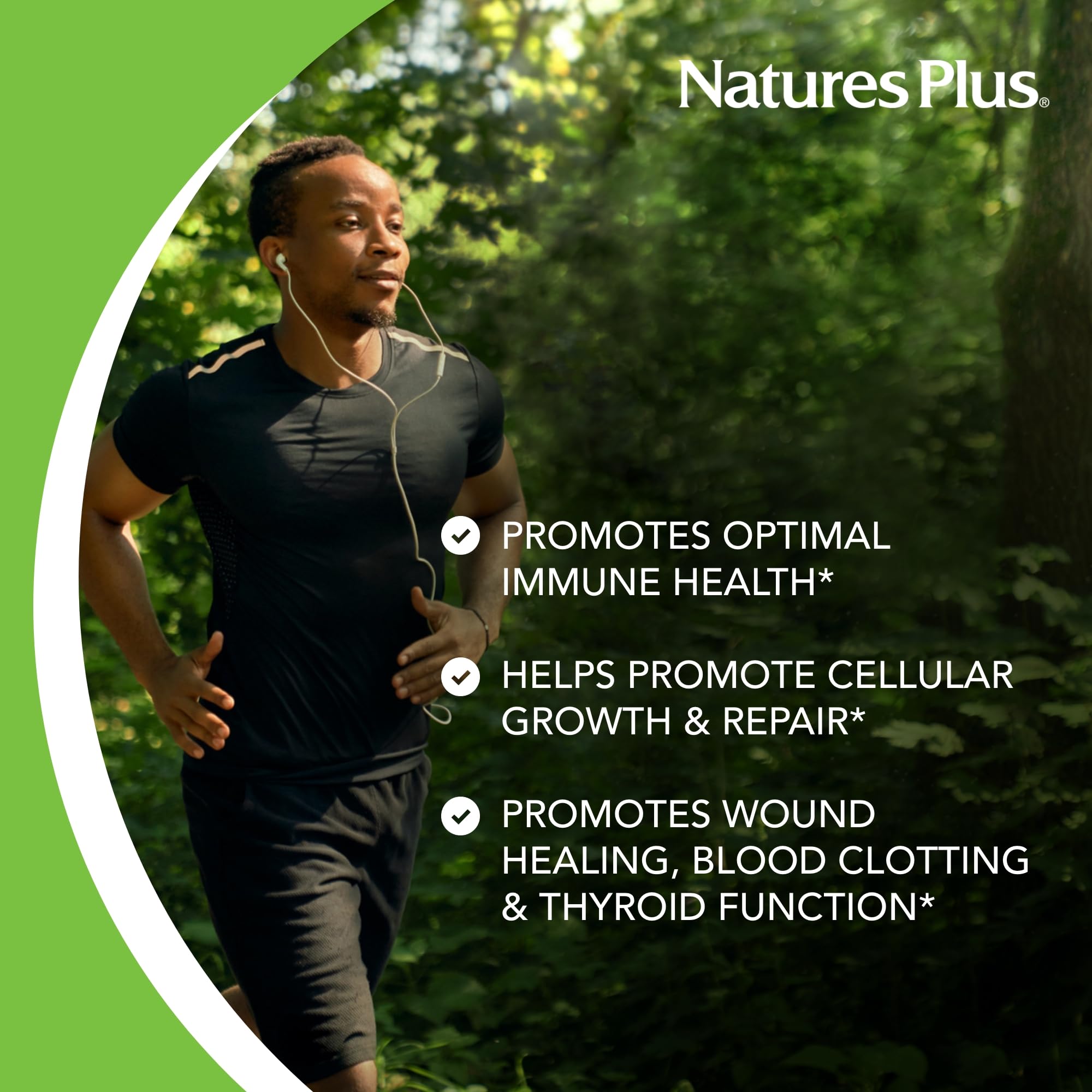 Foto 5 pulgar | Suplemento Naturesplus Zinc 50 Mg 90 Tabletas Vegetariano - Venta Internacional.