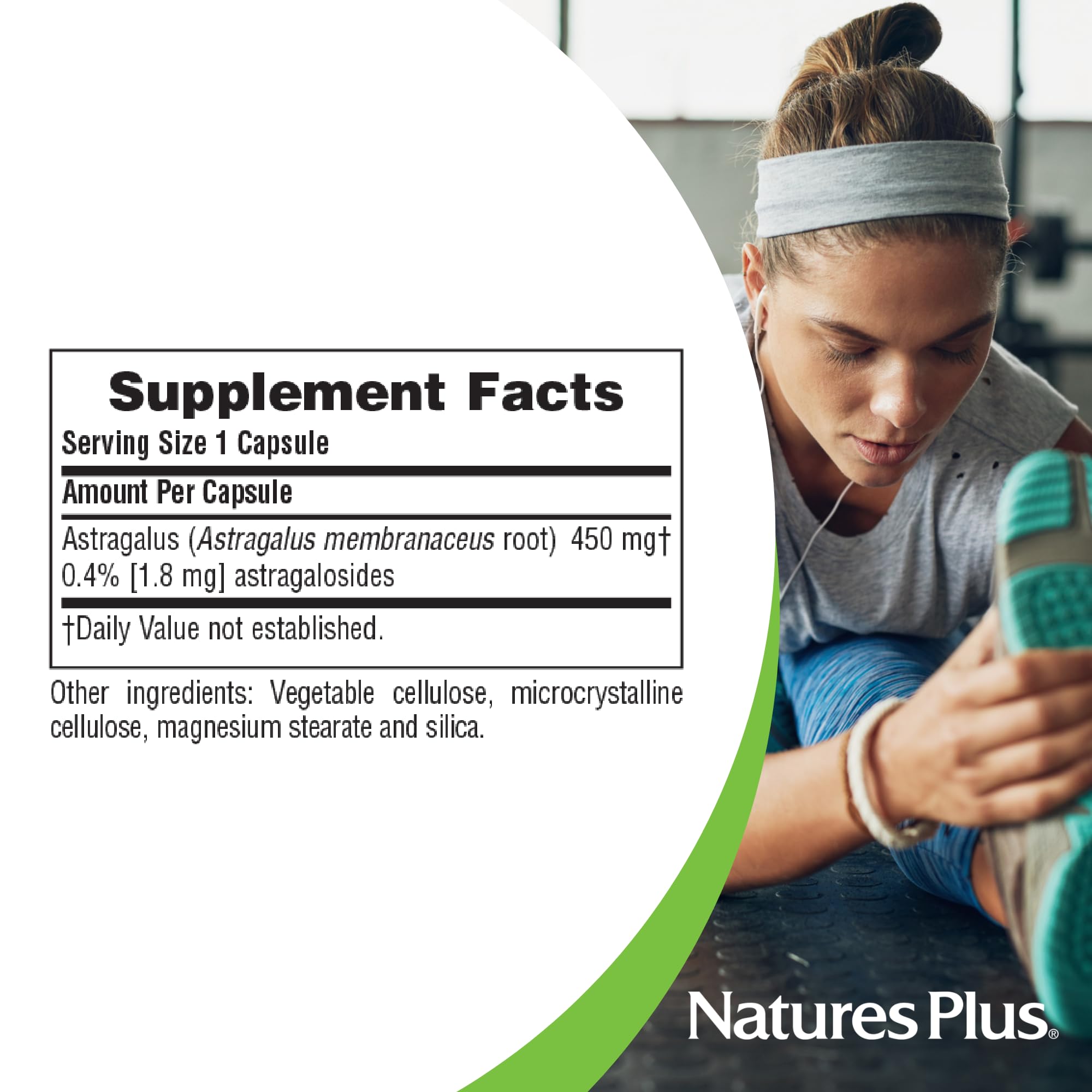 Foto 6 pulgar | Suplemento Naturesplus Herbal Actives Astragalus 60 Cápsulas - Venta Internacional.