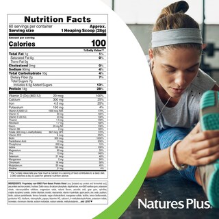 Foto 4 | Batido Proteico Natures Plus Spiru-tein Chocolate 1 7 Kg - Venta Internacional.