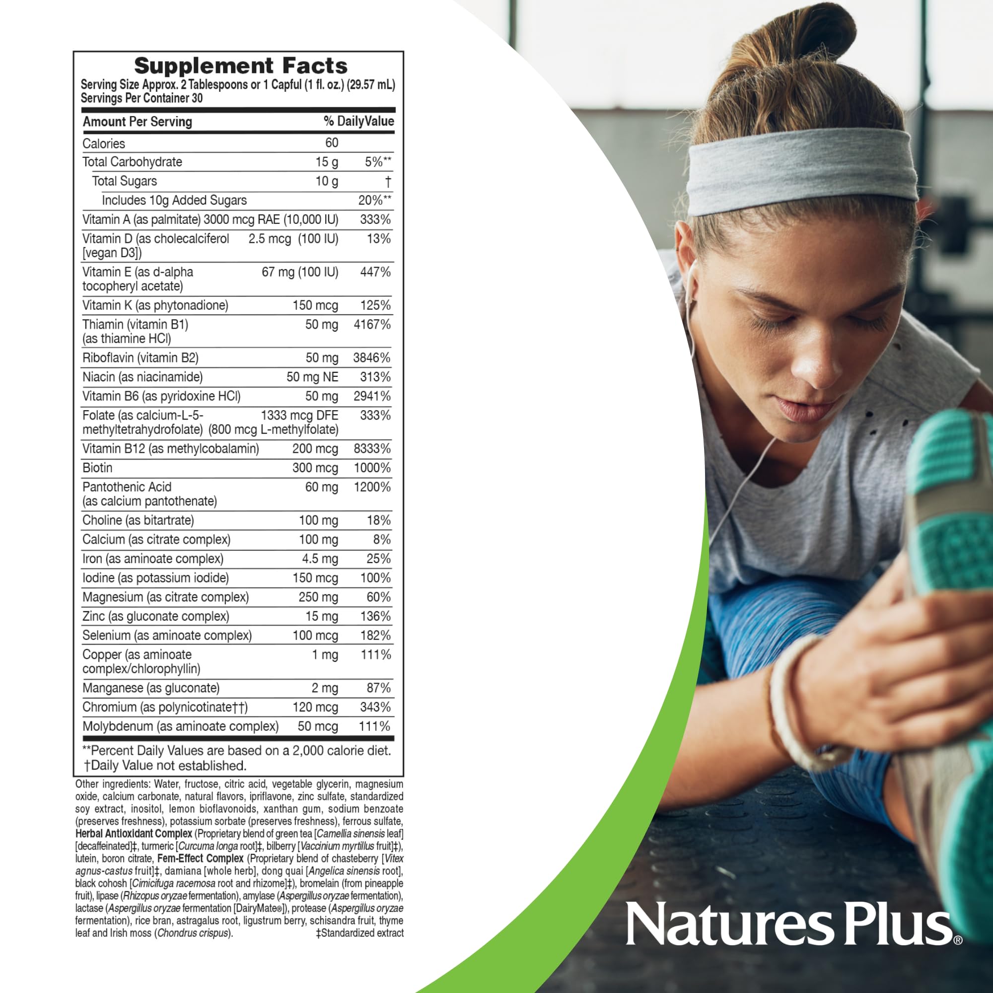 Foto 4 | Multivitamínico Líquido Naturesplus Source Of Life Women 900 Ml - Venta Internacional.
