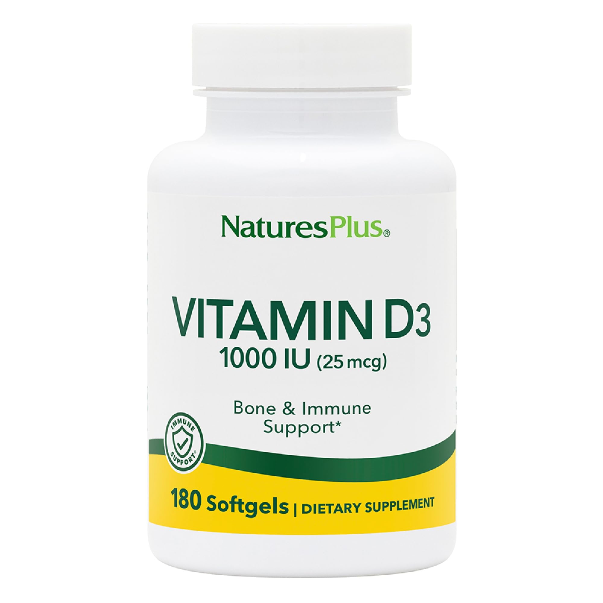 Foto 1 | Suplemento Naturesplus De Vitamina D3 1000 Ui 180 Cápsulas Blandas - Venta Internacional.