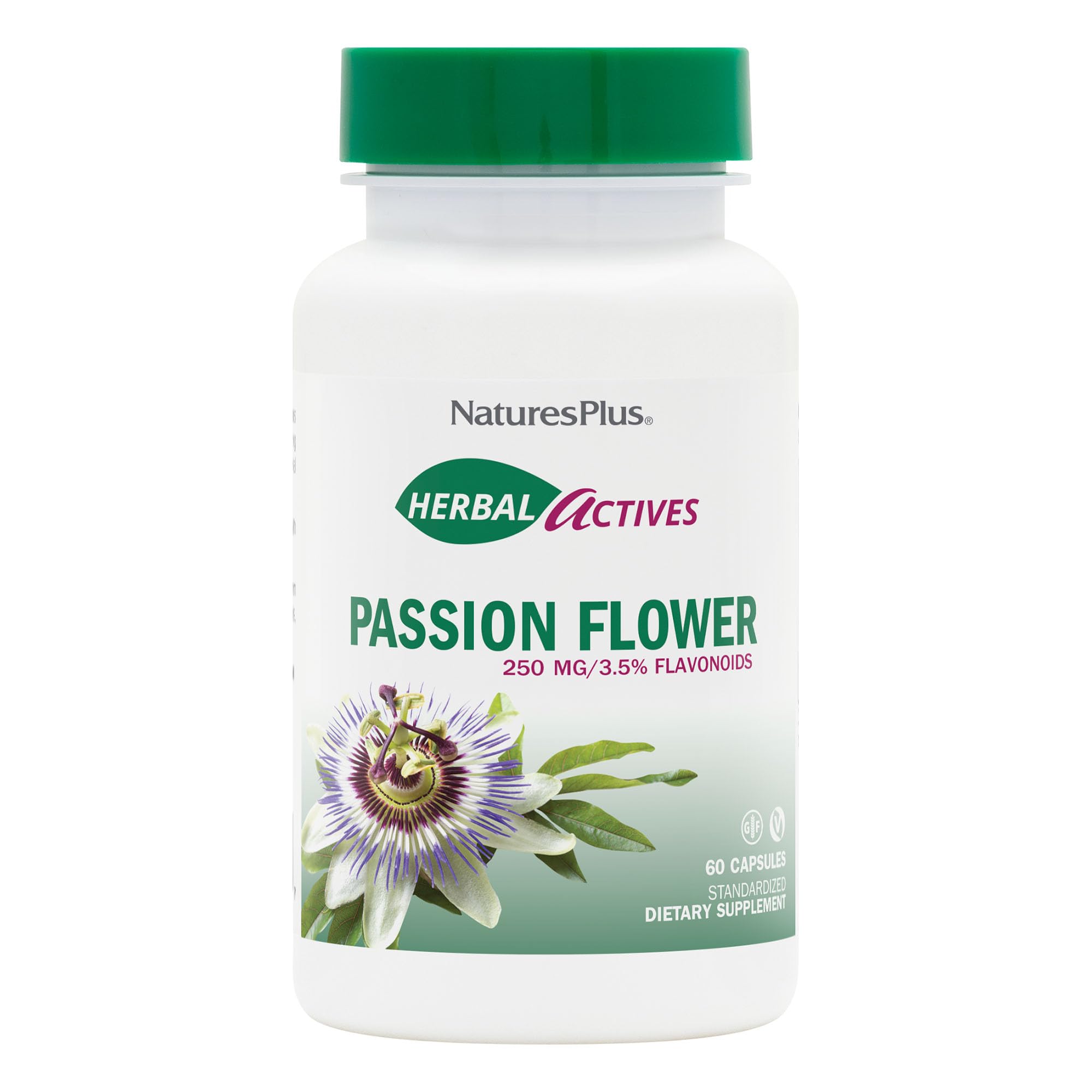 Foto 2 pulgar | Suplemento Naturesplus Herbal Actives Passiflora 250 Mg - Venta Internacional.