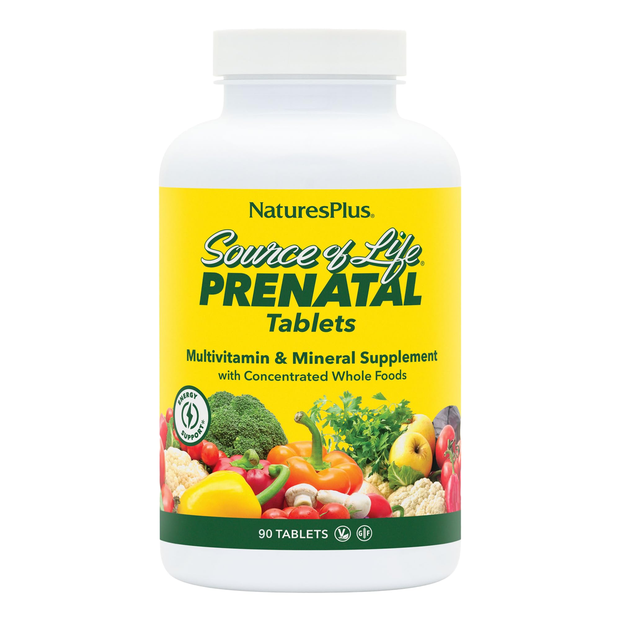 Foto 2 pulgar | Vitamina Prenatal Natures Plus Source Of Life  90 Comprimidos - Venta Internacional.