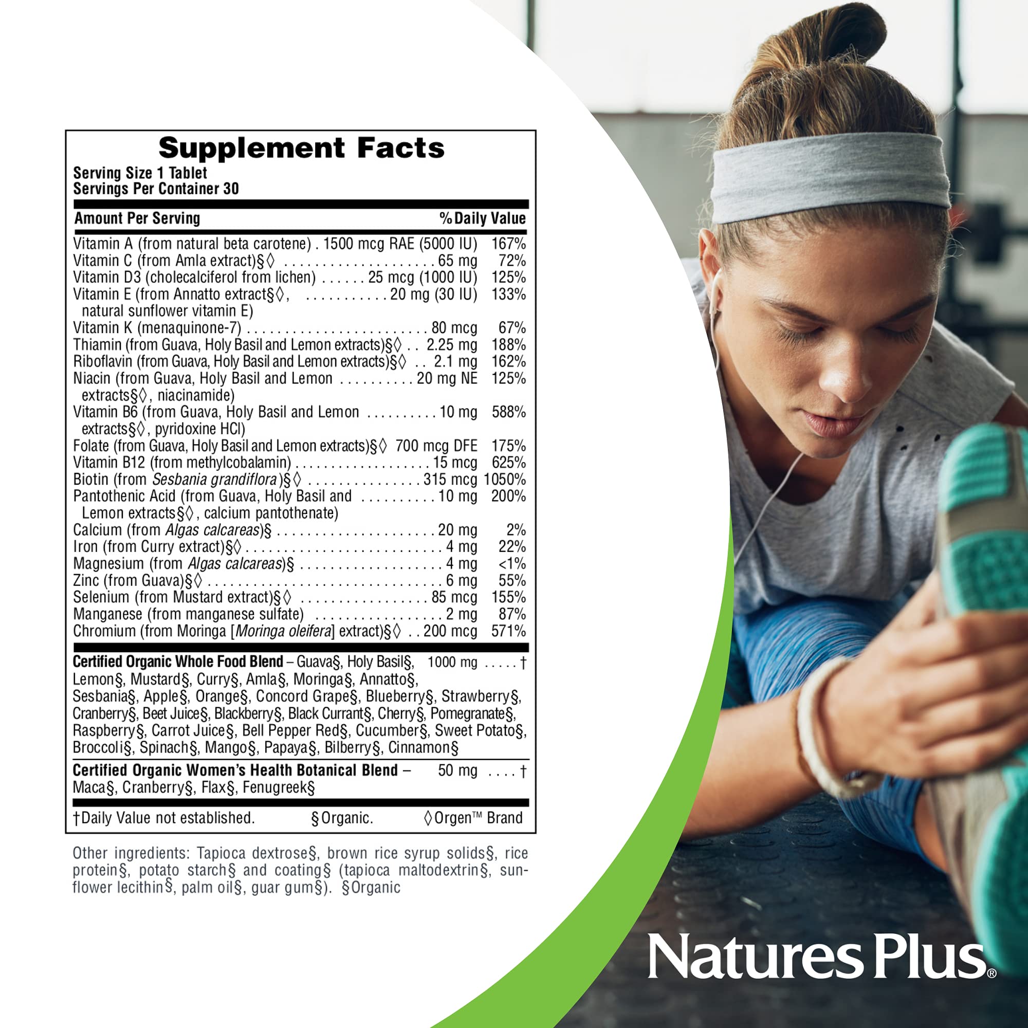 Foto 6 pulgar | Multivitamínico Naturesplus Source Of Life Garden Women 30 G - Venta Internacional.
