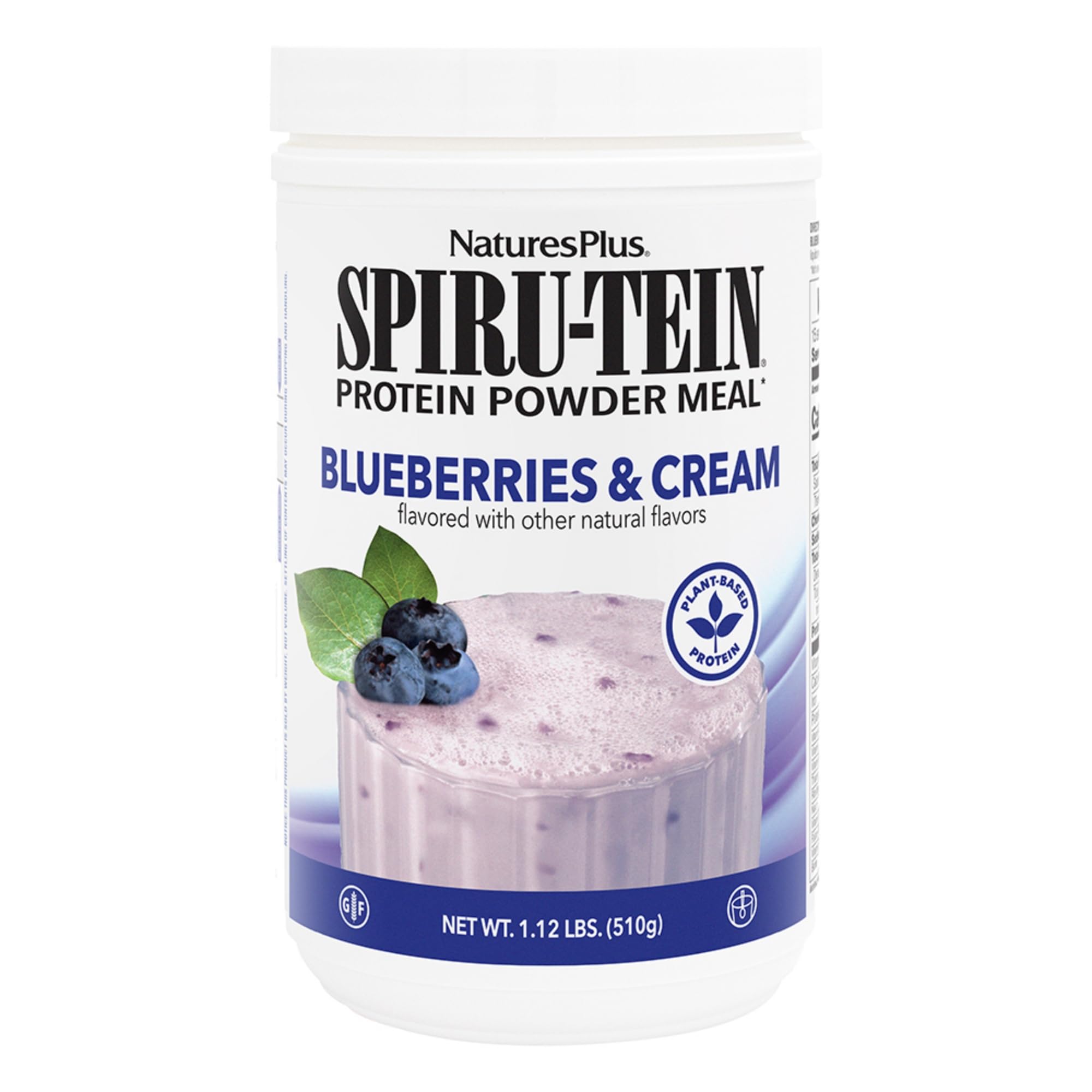 Foto 2 pulgar | Proteína Vegetal En Polvo Naturesplus Spiru-tein Arándanos Y Crema 500 G - Venta Internacional.