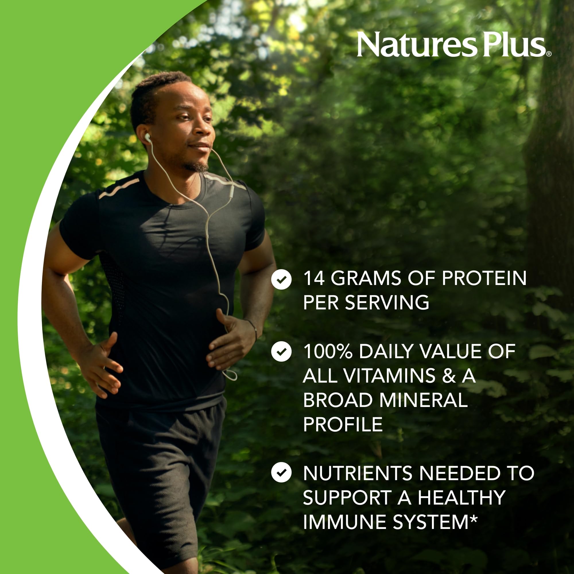 Foto 4 | Proteína Vegetal En Polvo Naturesplus Spiru-tein Arándanos Y Crema 500 G - Venta Internacional.