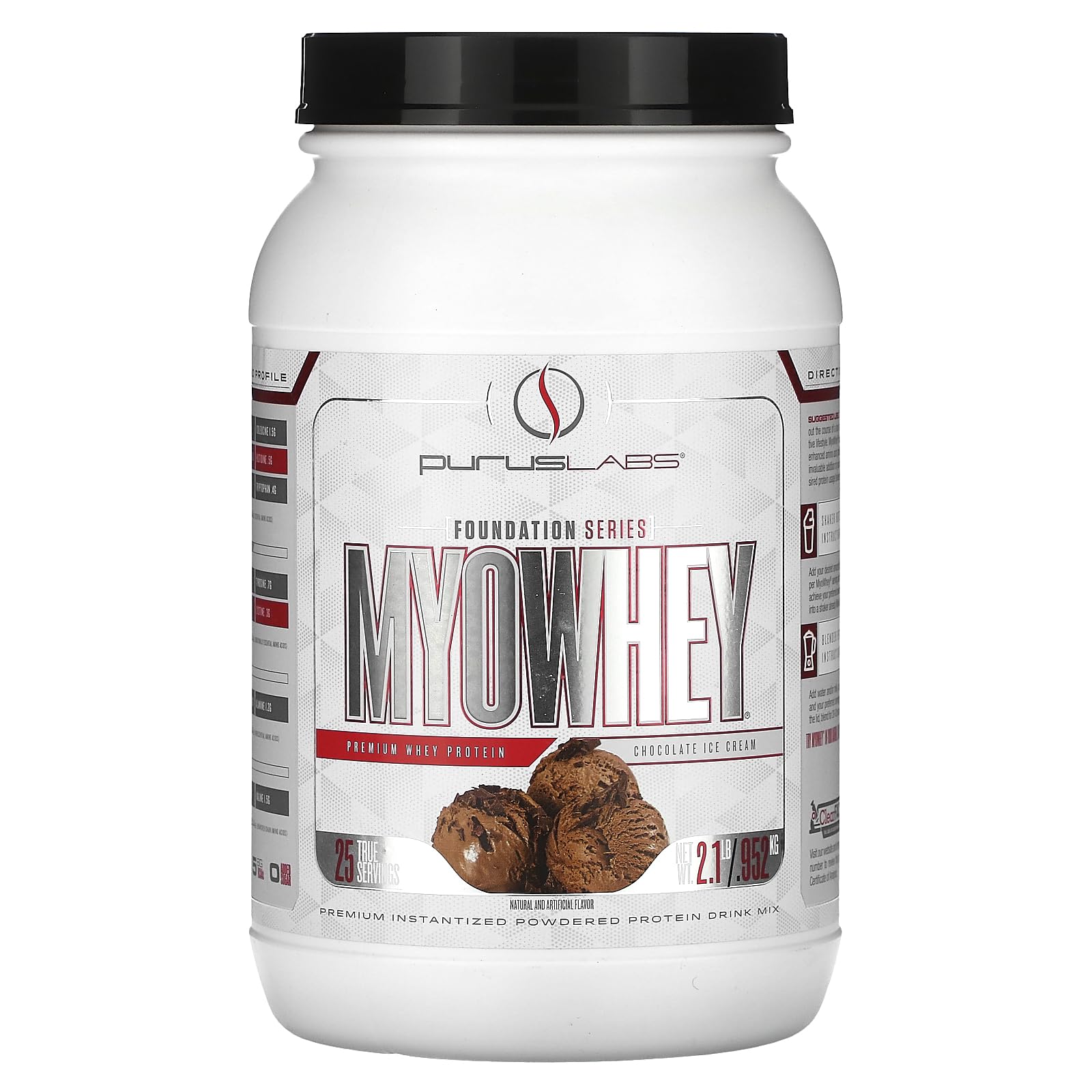 Foto 2 pulgar | Proteína De Suero Purus Labs Myowhey Premium 25 G 25 Porciones - Venta Internacional.
