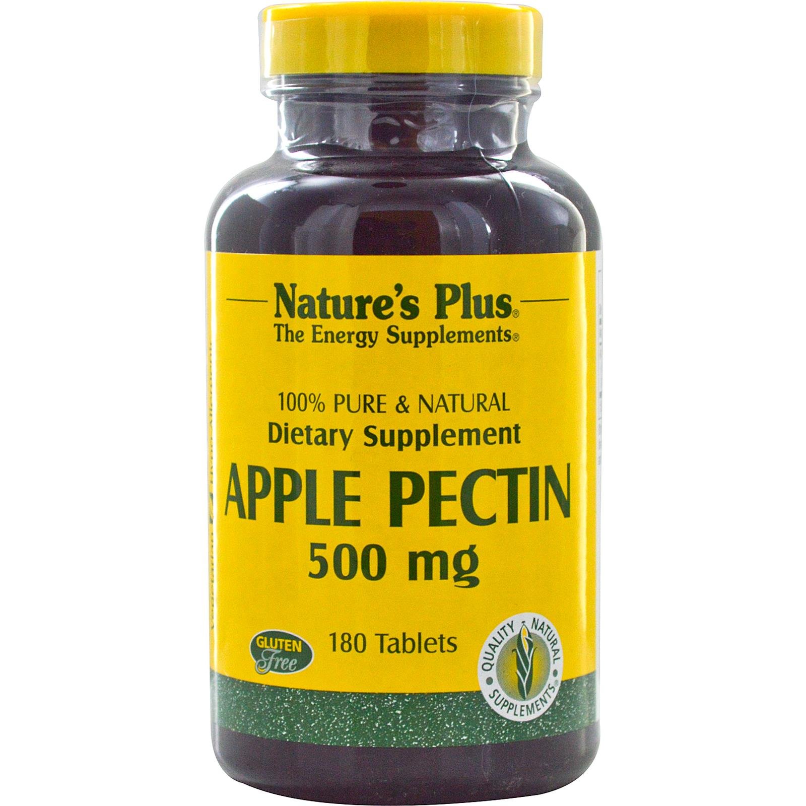 Foto 1 | Suplemento Naturesplus De Pectina De Manzana 500 Mg 180 Comprimidos - Venta Internacional.