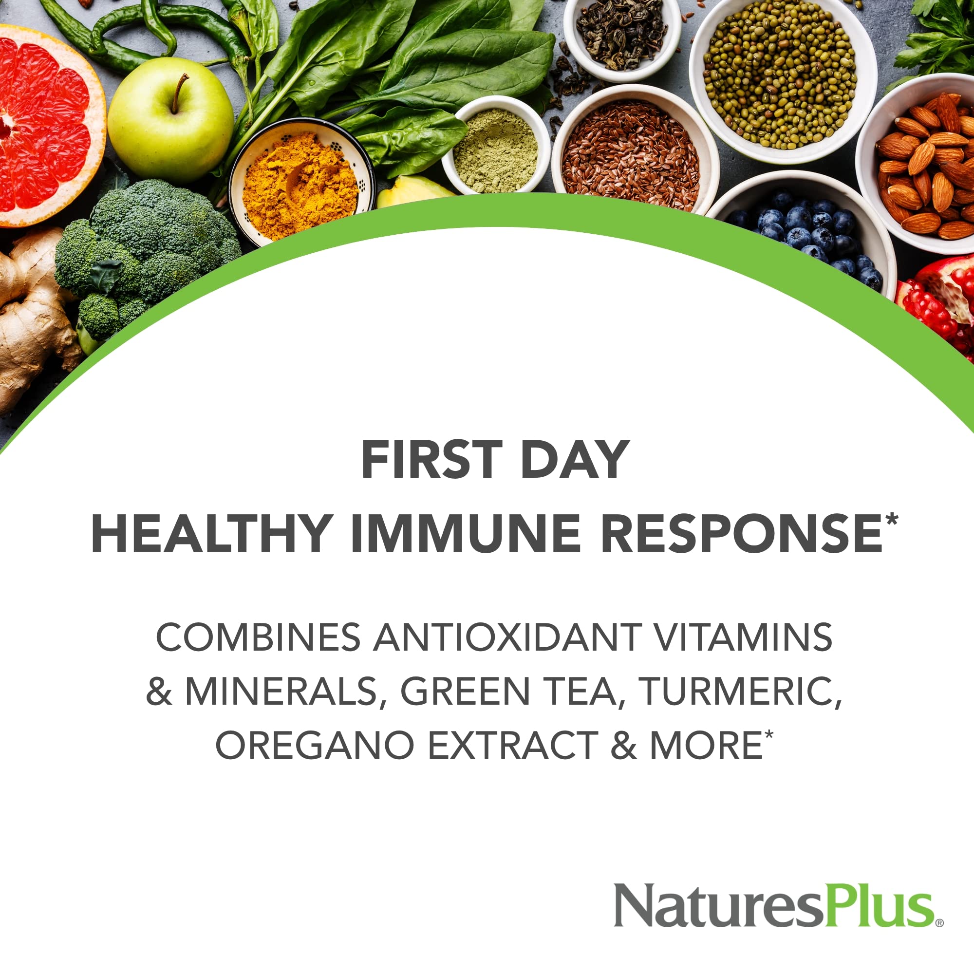 Foto 3 pulgar | Suplemento Naturesplus Ageloss First Day Healthy Immune 90 Comprimidos - Venta Internacional.