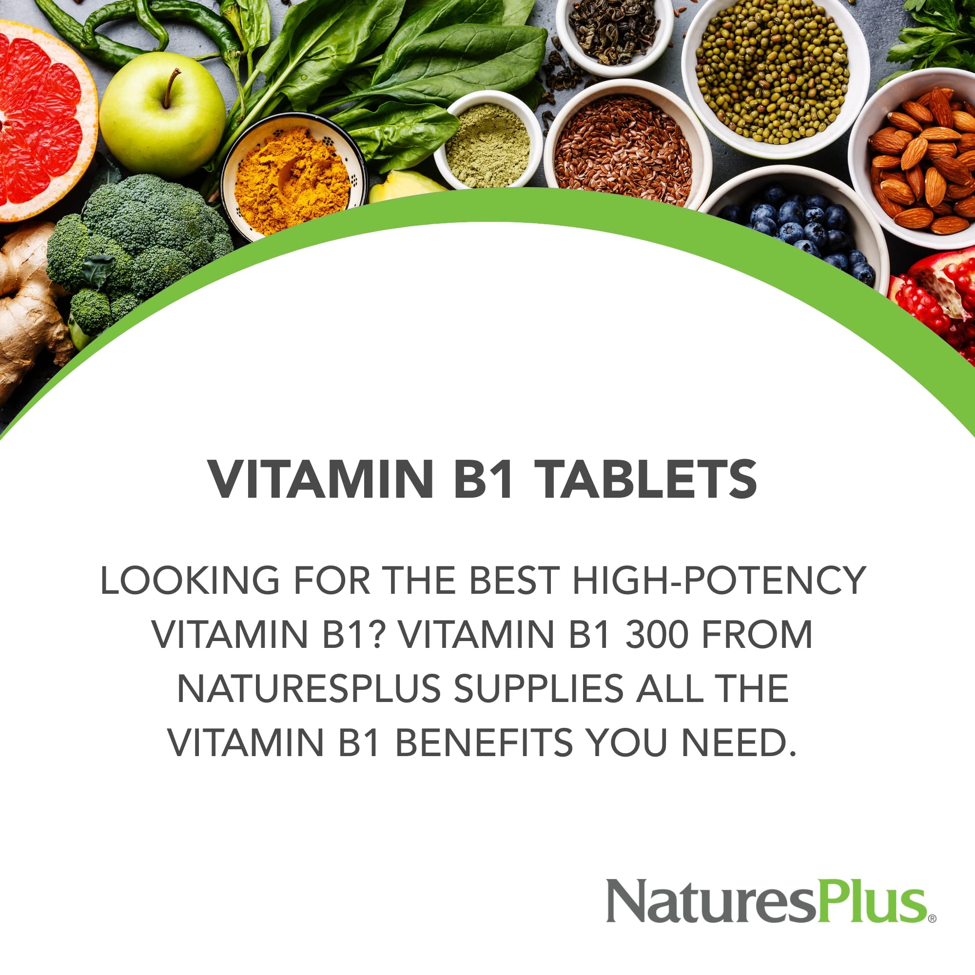 Foto 4 pulgar | Suplemento Naturesplus De Vitamina B1 (tiamina Hcl) 300 Mg 90 Comprimidos - Venta Internacional.
