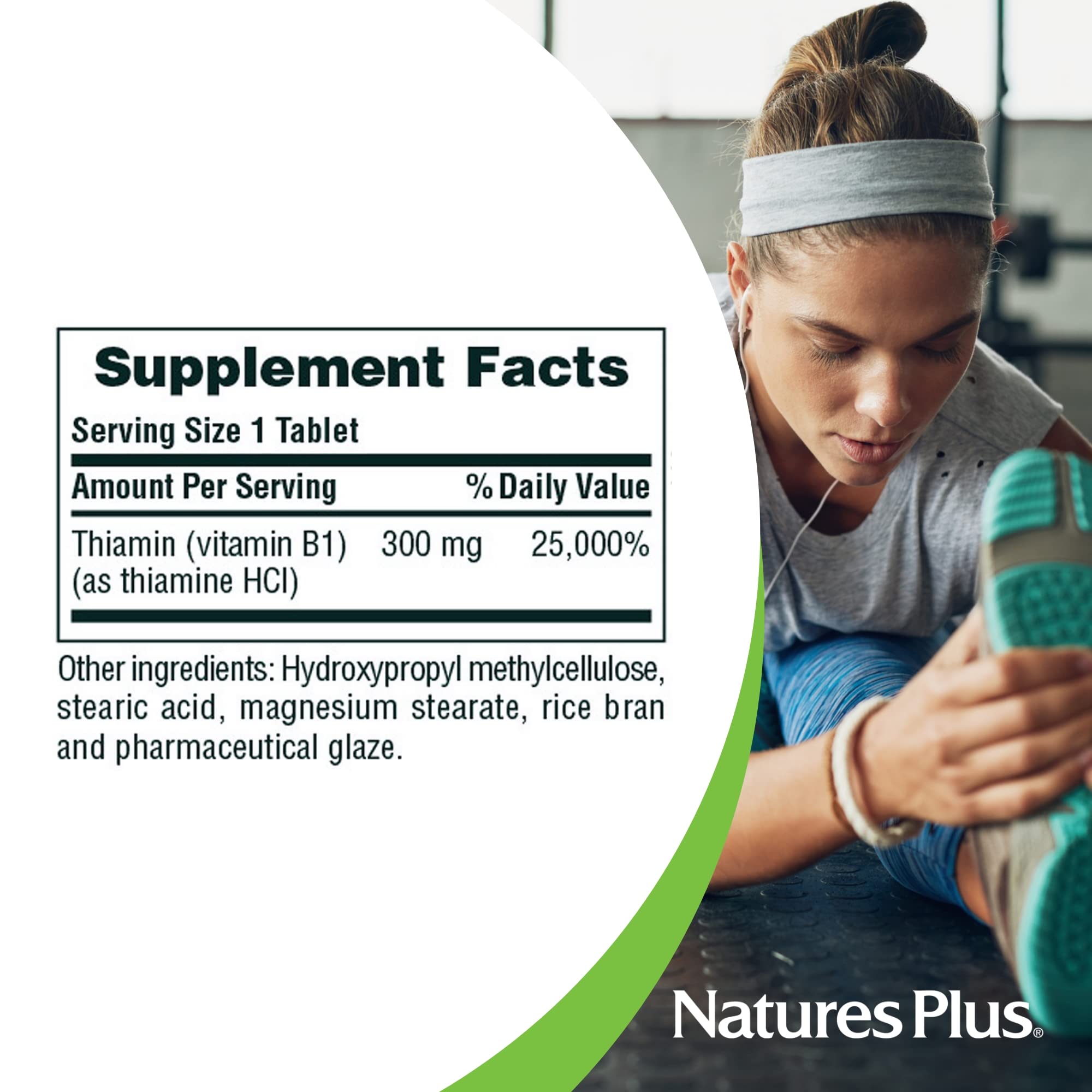 Foto 5 pulgar | Suplemento Naturesplus De Vitamina B1 (tiamina Hcl) 300 Mg 90 Comprimidos - Venta Internacional.
