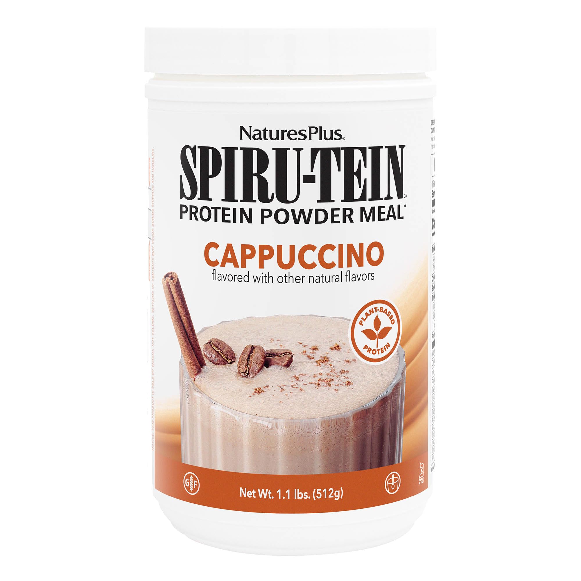 Foto 2 pulgar | Proteína En Polvo Naturesplus Spiru-tein Shake Cappuccino 500g - Venta Internacional.
