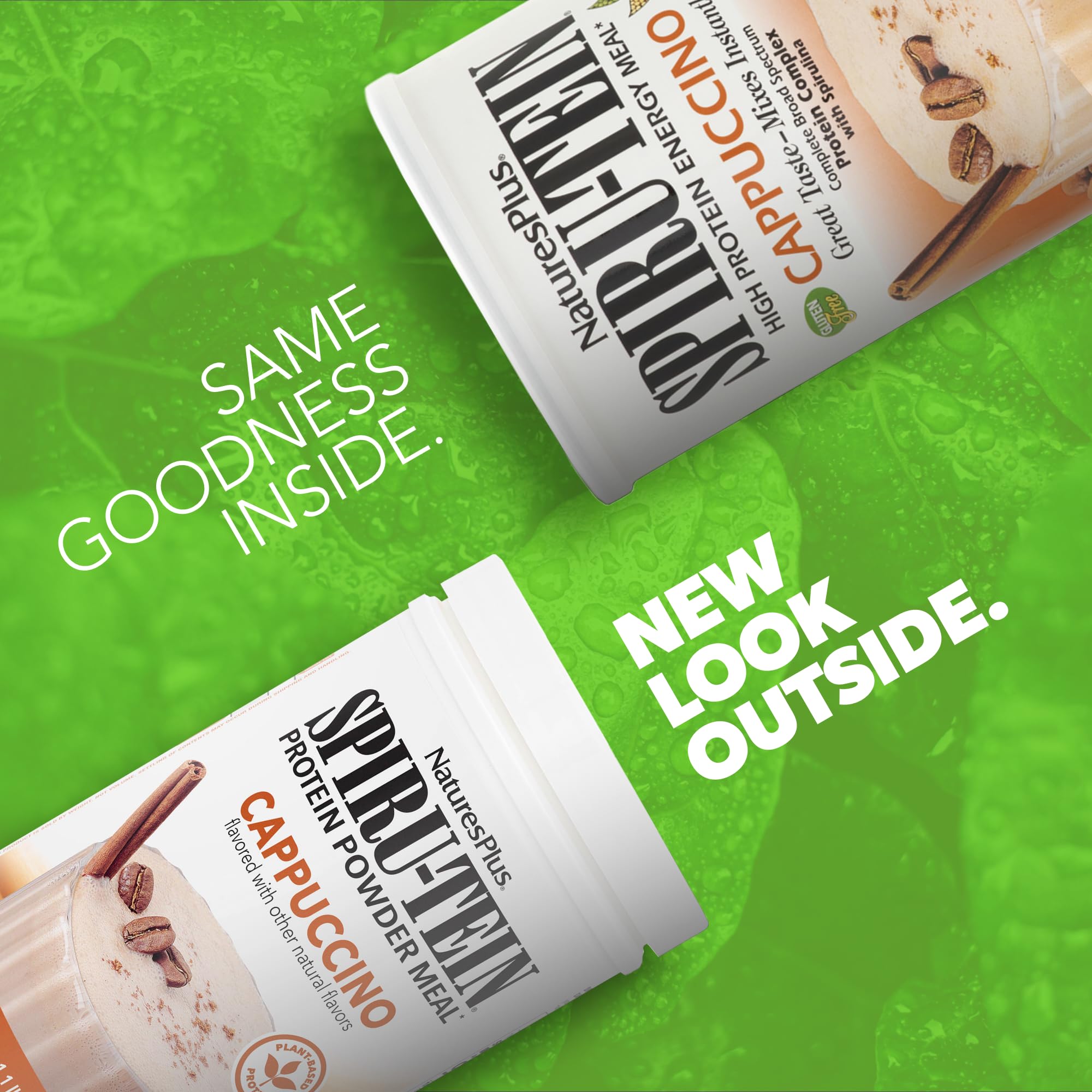 Foto 2 | Proteína En Polvo Naturesplus Spiru-tein Shake Cappuccino 500g - Venta Internacional.