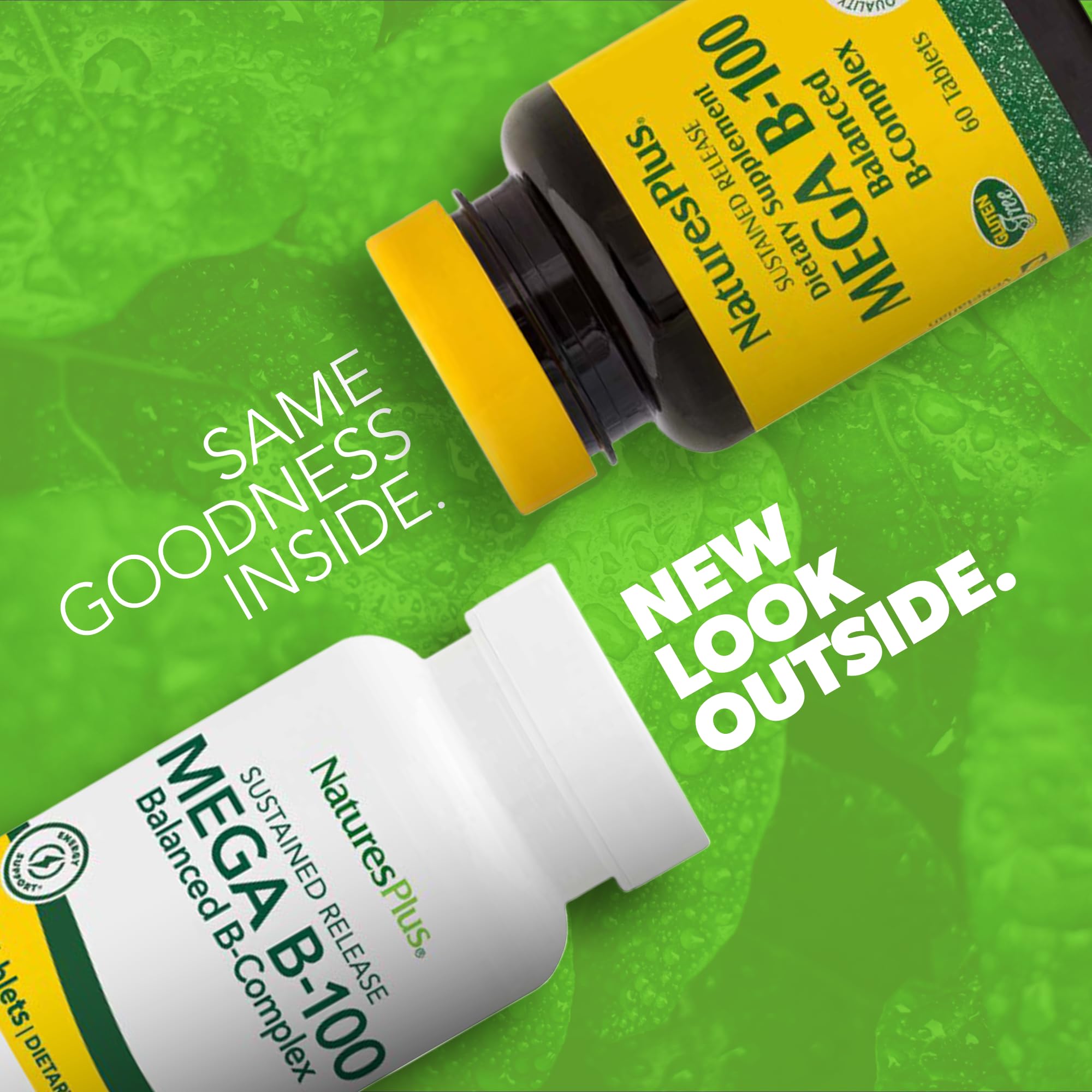 Foto 3 pulgar | Suplemento Naturesplus Mega B-100 Complex 60 Comprimidos - Venta Internacional.