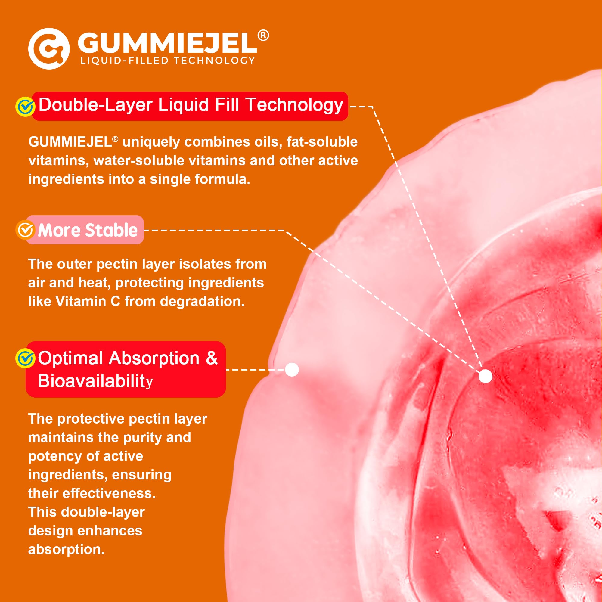 Foto 7 pulgar | Gomitas De Vitamina C Lilicare Liposomal 1000 Mg Con Zinc D3 Y Saúco - Venta Internacional.