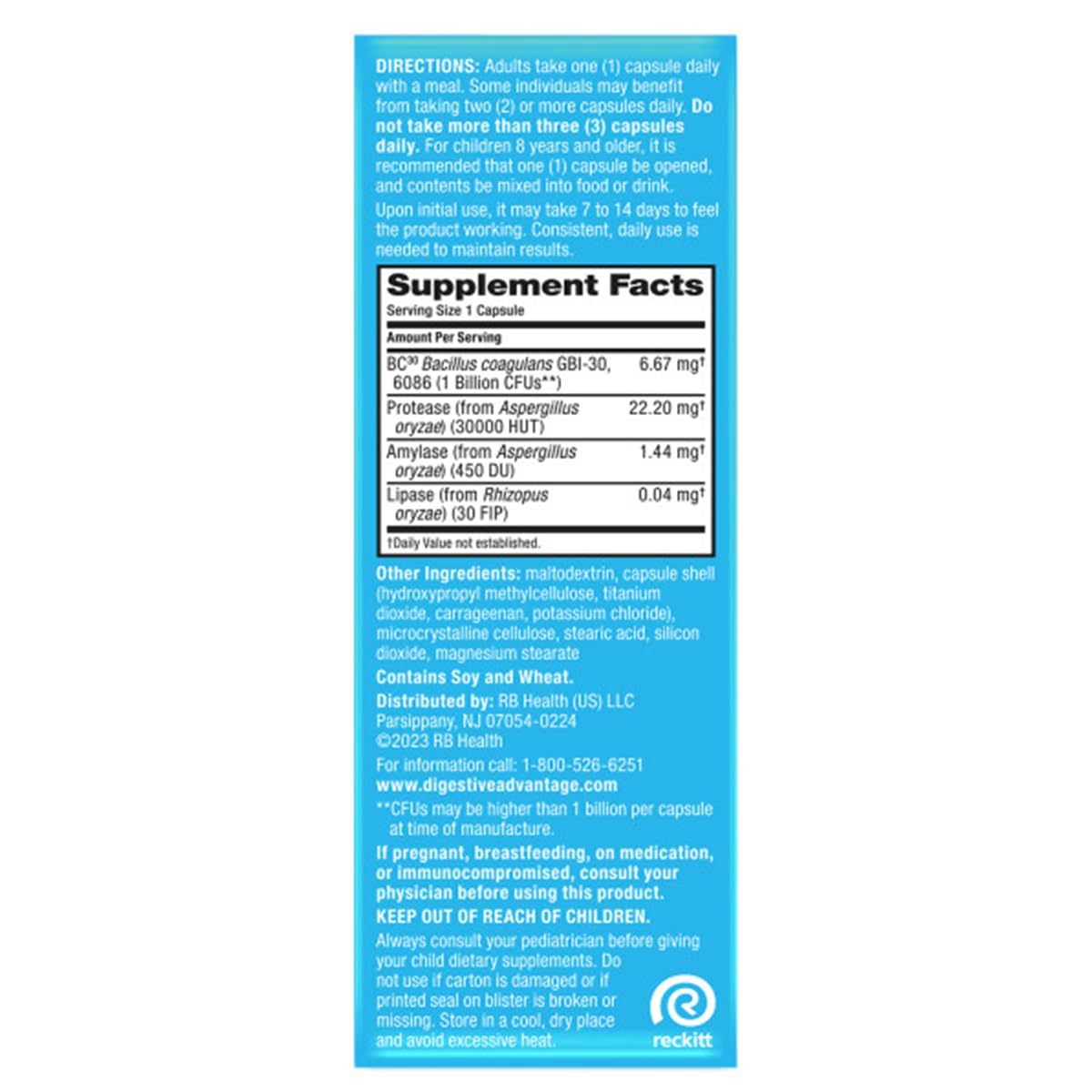 Foto 6 pulgar | Suplemento Digestive Advantage Ibs Probiotics 96 Cápsulas - Venta Internacional.