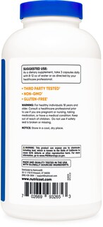 Foto 3 | Suplemento Nutricost Psyllium Husk 1500 Mg 500 Cápsulas X2 - Venta Internacional.