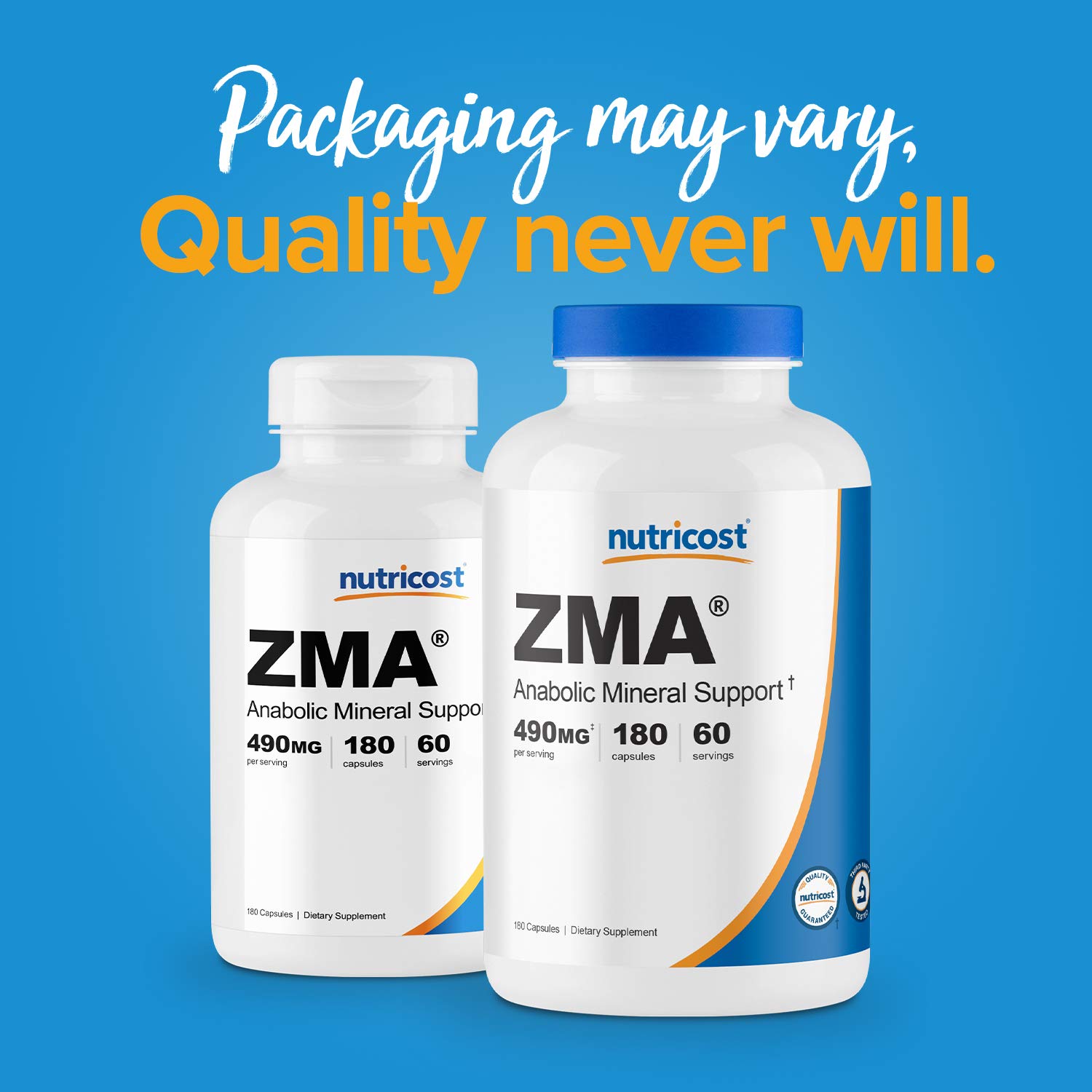 Foto 3 | Suplemento Nutricost Zma 180 Cápsulas (3 Botellas) - Venta Internacional.