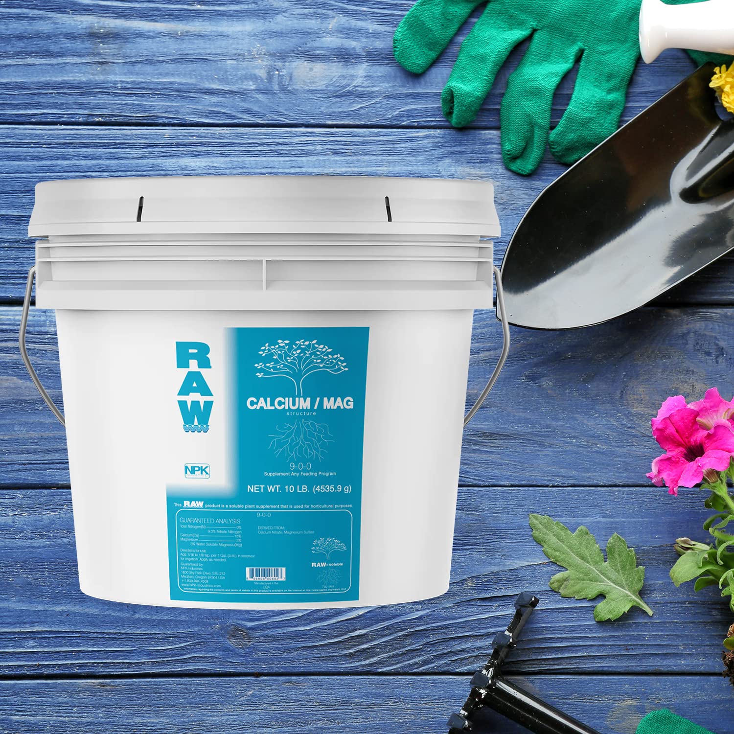 Foto 3 | Nutriente Vegetal Raw Calcium/mag 4 54 Kg: Mejora La Salud De Las Plantas - Venta Internacional.