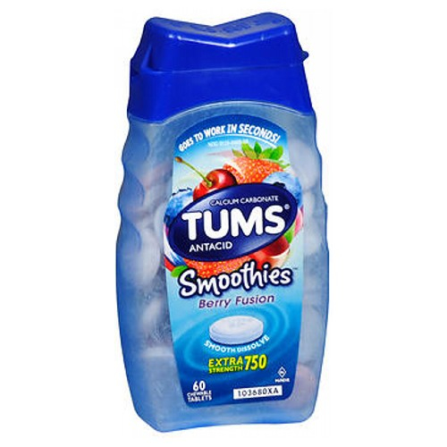 Foto 2 pulgar | Suplemento The Honest Company Tums Smoothies, 60 Tabletas Masticables - Venta Internacional.