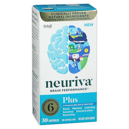Foto 2 pulgar | Venta Internacional - Suplemento Schiff Neuriva Plus 30 Cápsulas