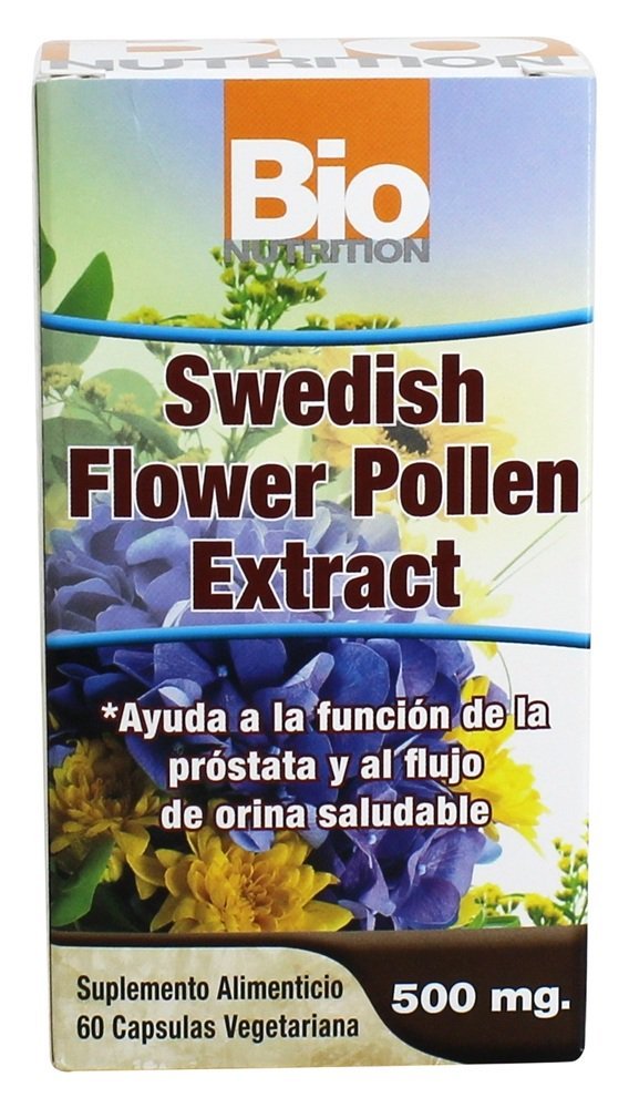 Foto 6 pulgar | Venta Internacional- Suplemento Dietético Bio Nutrition Swedish Flower Polen 60 Cápsulas