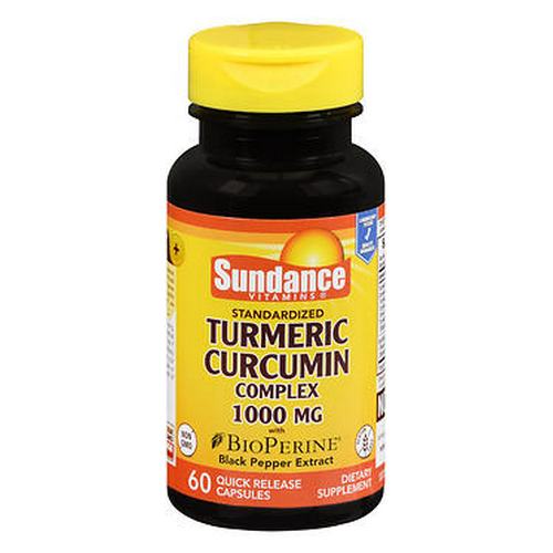 Foto 2 pulgar | Venta Internacional-Suplemento Sundance Vitamina de Cúrcuma Y Curcumina 60 Tabletas