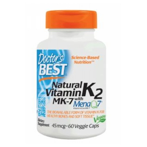 Foto 2 pulgar | Venta Internacional- Vitamina K2 Menaq7 Supplement Doctors Best Natural 60 Cápsulas