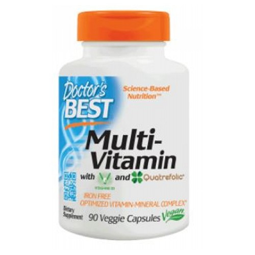 Foto 2 pulgar | Venta Internacional-Multivitamin Doctors Best 90 Cápsulas Vegetarianas 2 Piezas