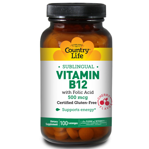 Foto 2 pulgar | Venta Internacional- Suplemento de Vitamina B-12 con Ácido Fólico Sublingual 100 Pastillas