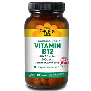 Foto 1 | Venta Internacional- Suplemento de Vitamina B-12 con Ácido Fólico Sublingual 100 Pastillas