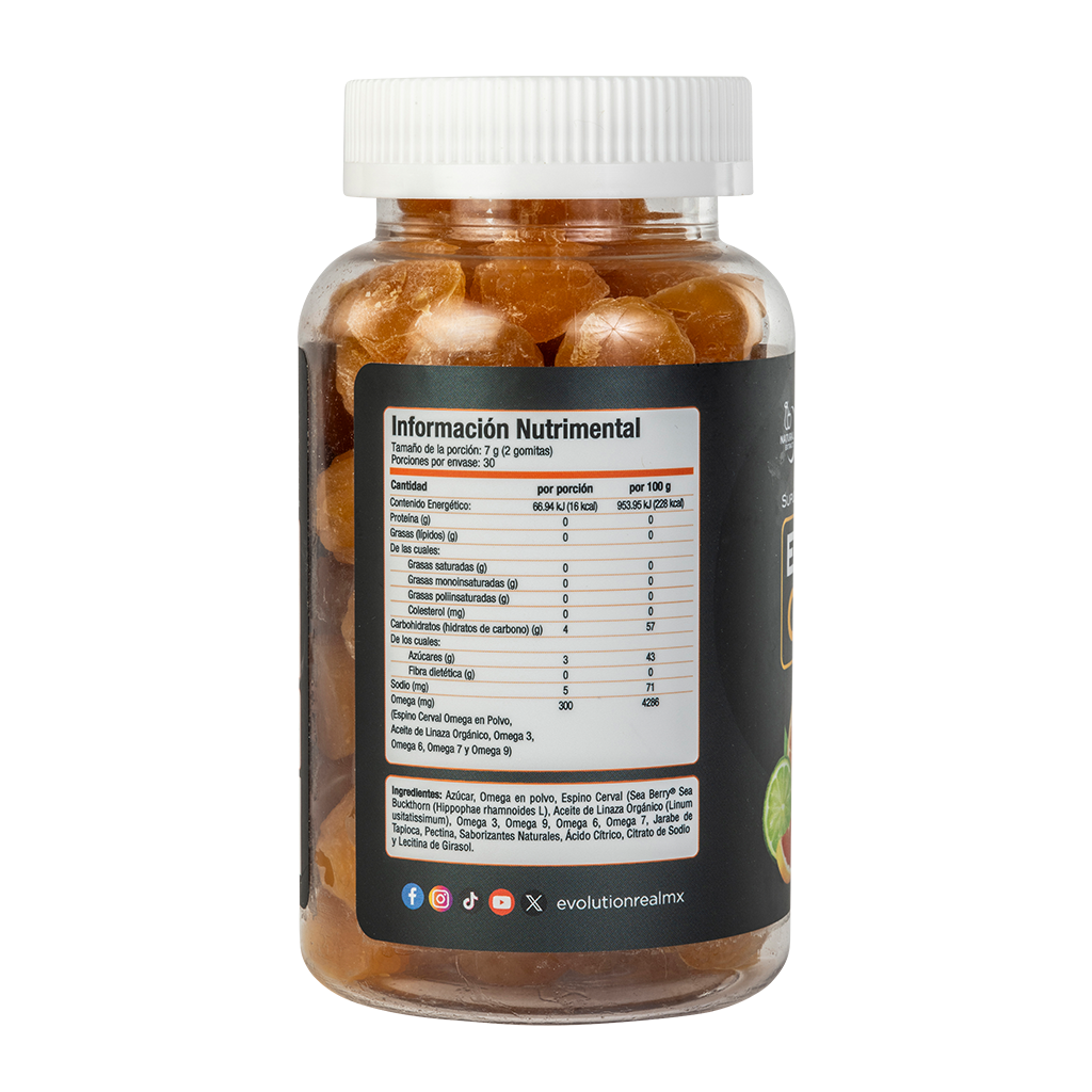 Foto 3 pulgar | Suplemento Alimenticio en Gomitas Evolution Omega 3