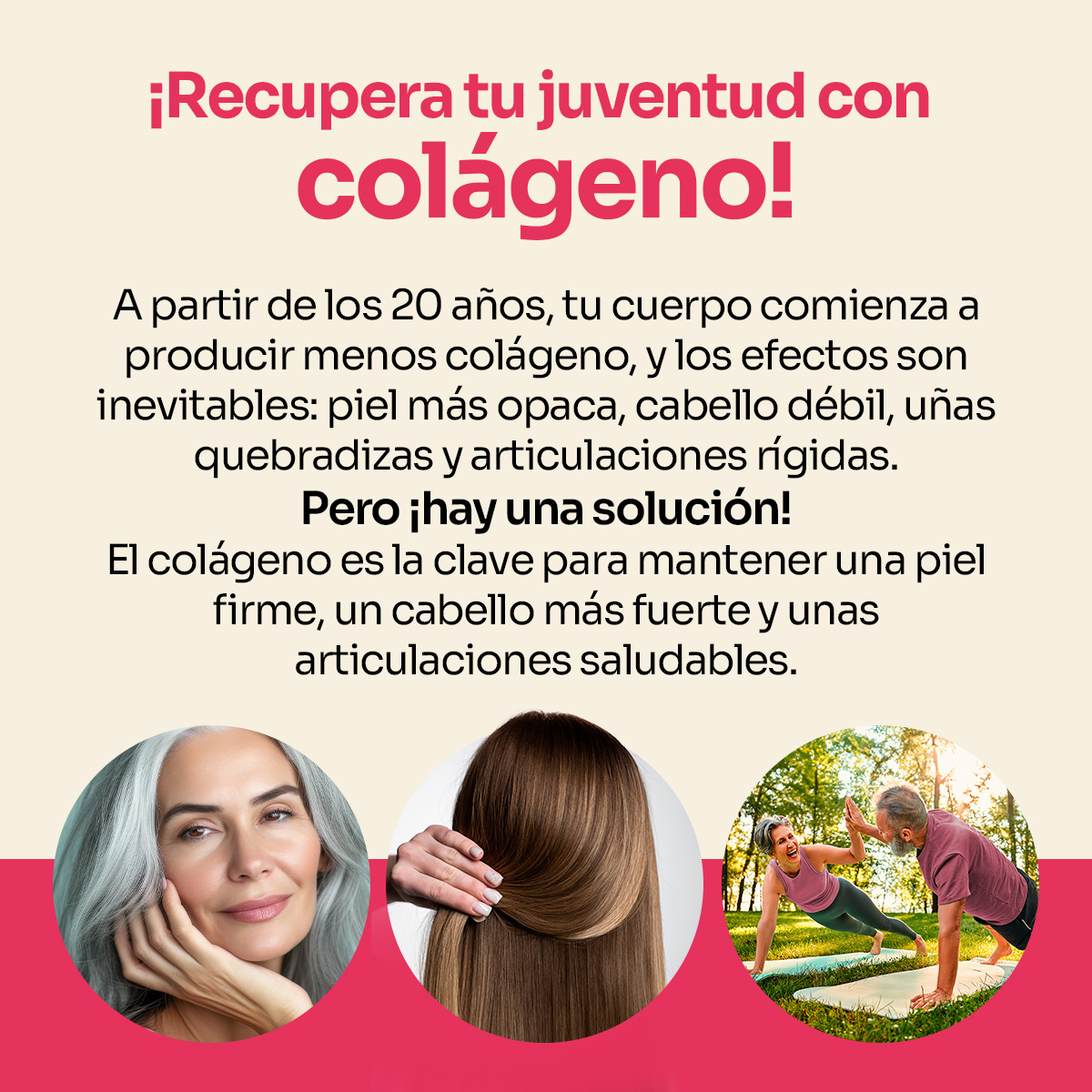 Foto 5 pulgar | Glow Eterno Colágeno Hidrolizado Frutos Rojos Laboratorios Wöhl 300 G