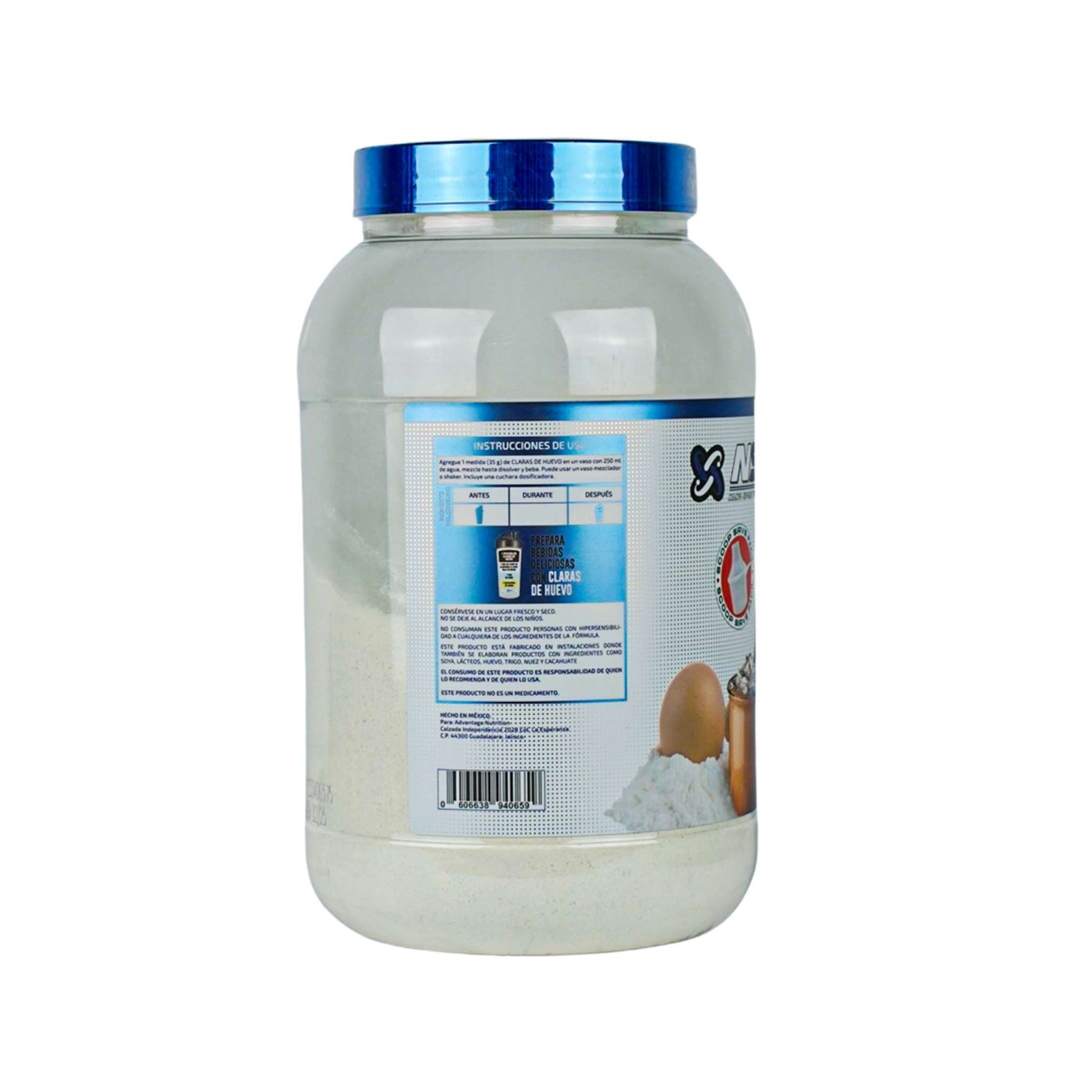 Foto 4 pulgar | Proteína de Claras de Huevo Nst Sabor Cake Moka