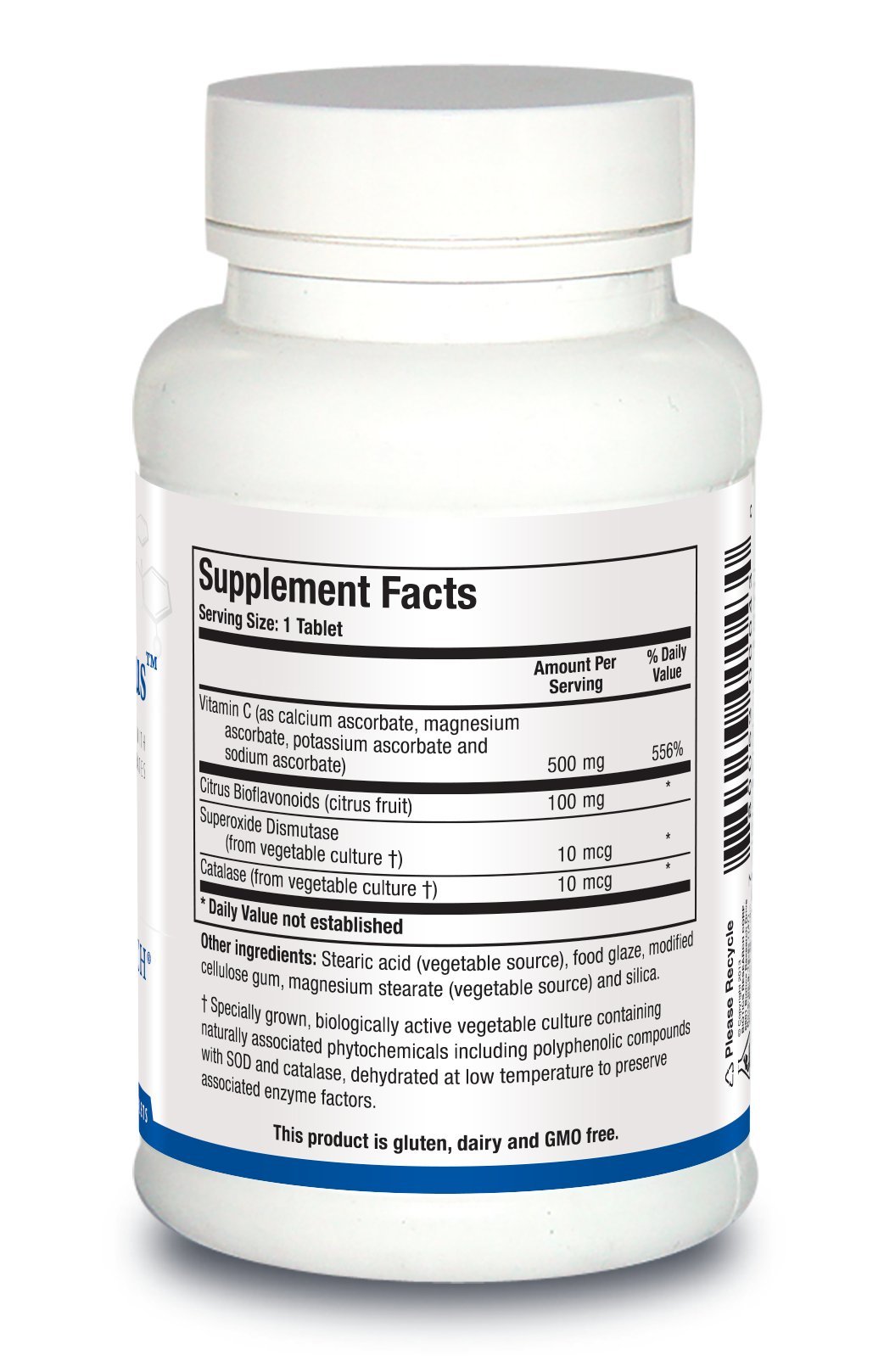 Foto 3 pulgar | Venta Internacional - Suplemento Biotics Bio C Plus Vitamina C 500 mg 100 Tabletas