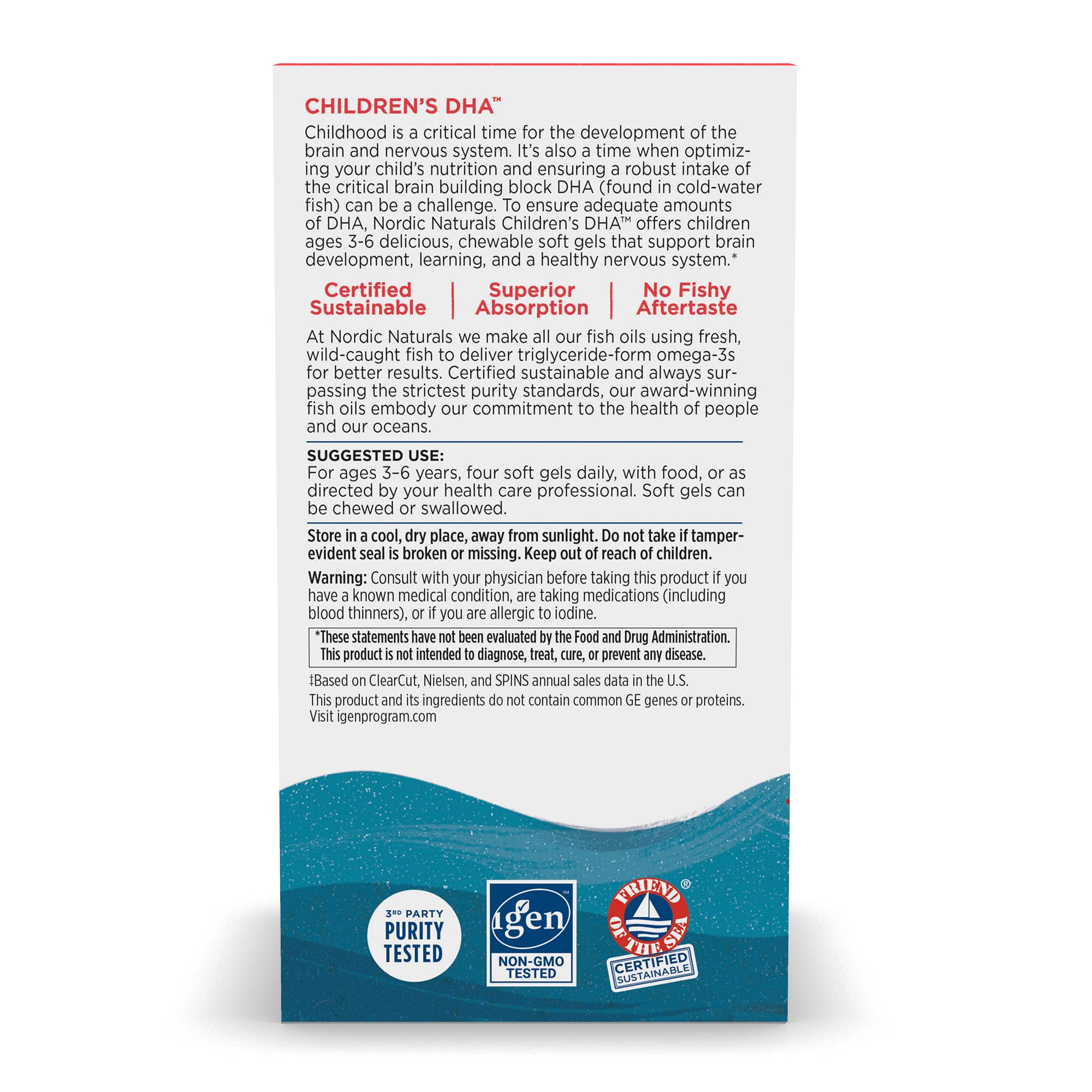 Foto 4 pulgar | Venta Internacional - Suplemento Nordic Naturals Children's Dha Omega-3 De Bacalao
