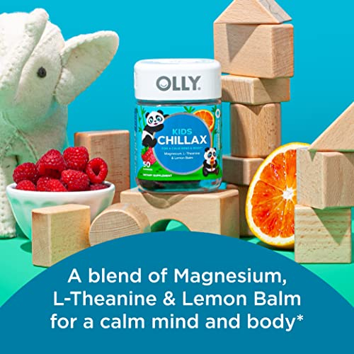 Foto 3 pulgar | Venta Internacional - Gomitas Olly Kids Chillax Magnesium Con L-teanina 50 Unidades