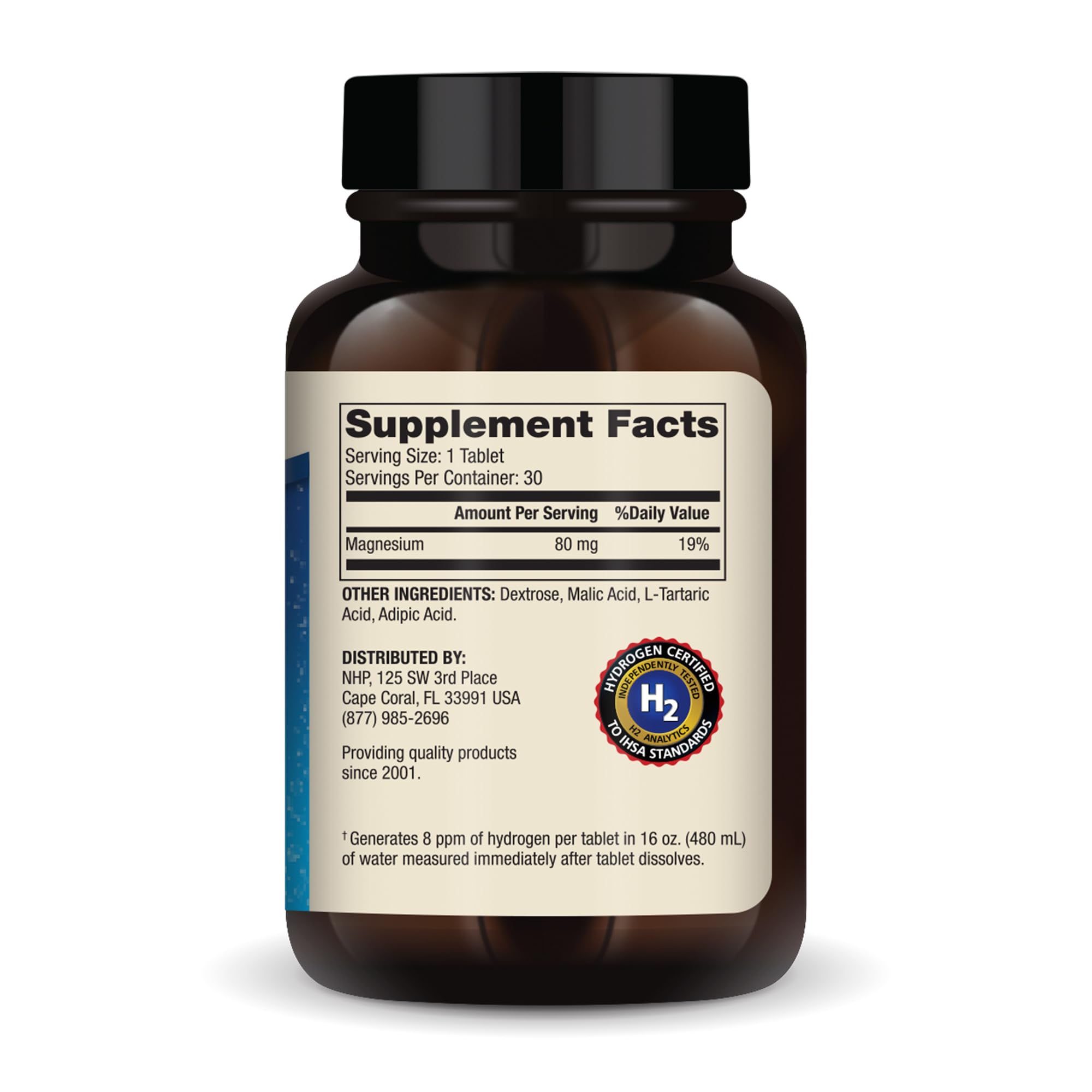 Foto 3 pulgar | Venta Internacional - Suplemento Dr. Mercola H2 Hydrogen Con 80 Mg De Magnesio