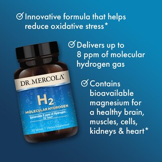 Foto 4 | Venta Internacional - Suplemento Dr. Mercola H2 Hydrogen Con 80 Mg De Magnesio