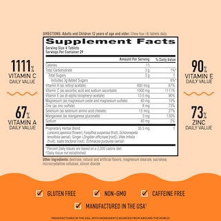 Foto 4 | Venta Internacional-Suplemento Airborne de Vitamina C de 116 Tabletas