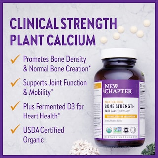Foto 3 | Venta Internacional - Suplemento De Calcio New Chapter Bone Strength +240 Ct