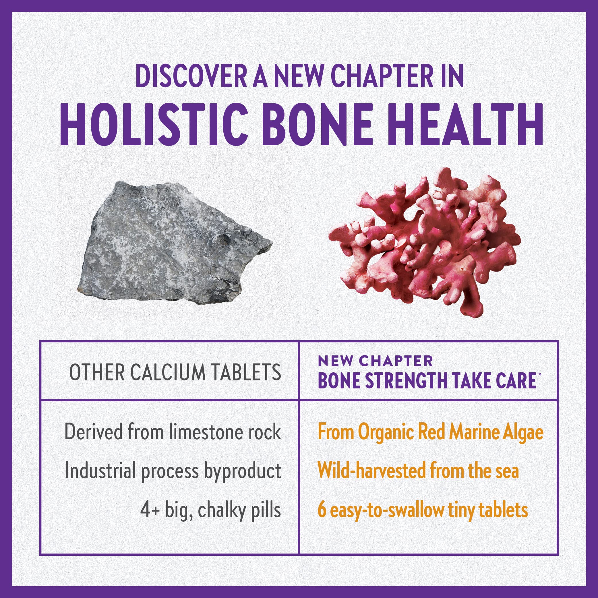 Foto 6 pulgar | Venta Internacional - Suplemento De Calcio New Chapter Bone Strength +240 Ct